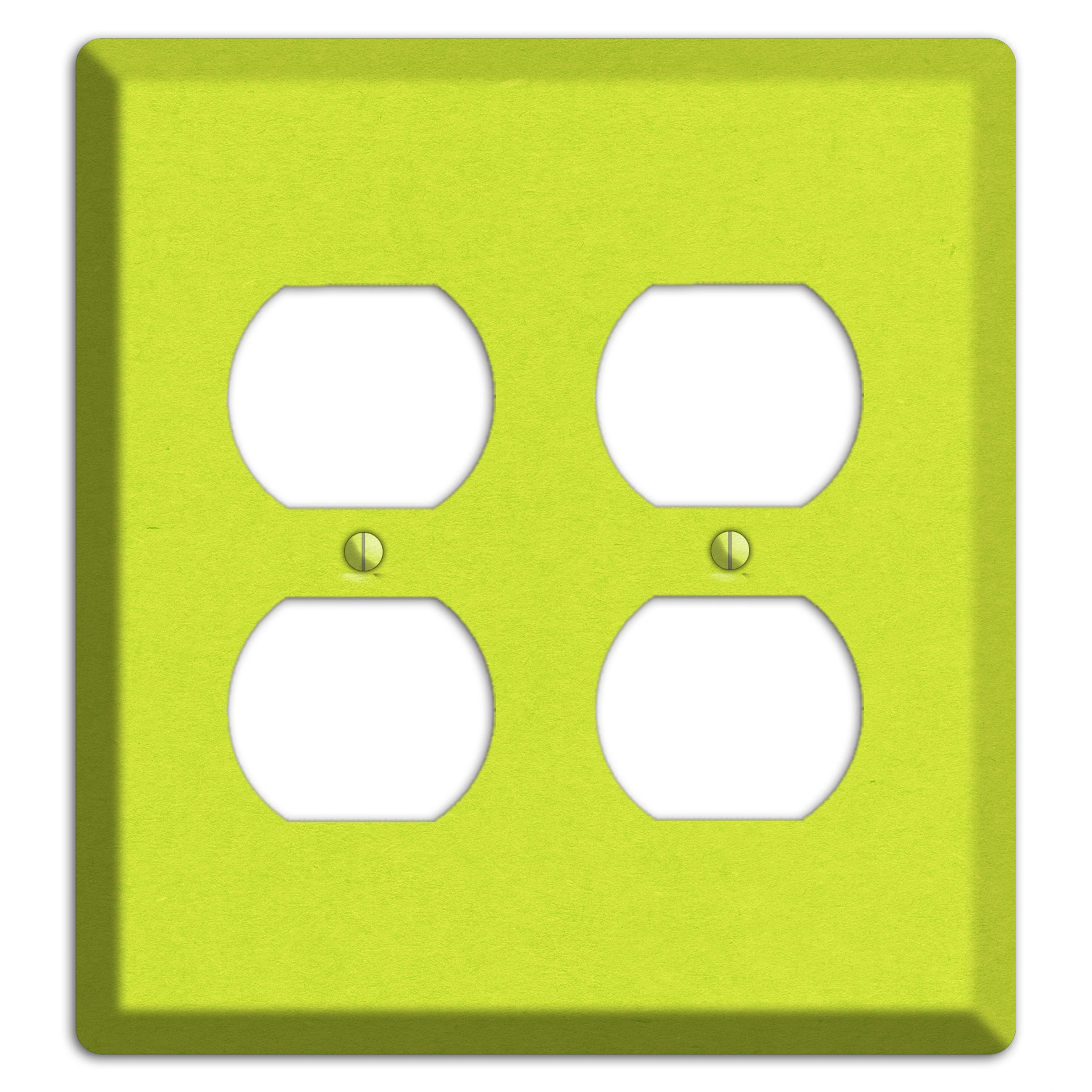 Pear Kraft 2 Duplex Wallplate