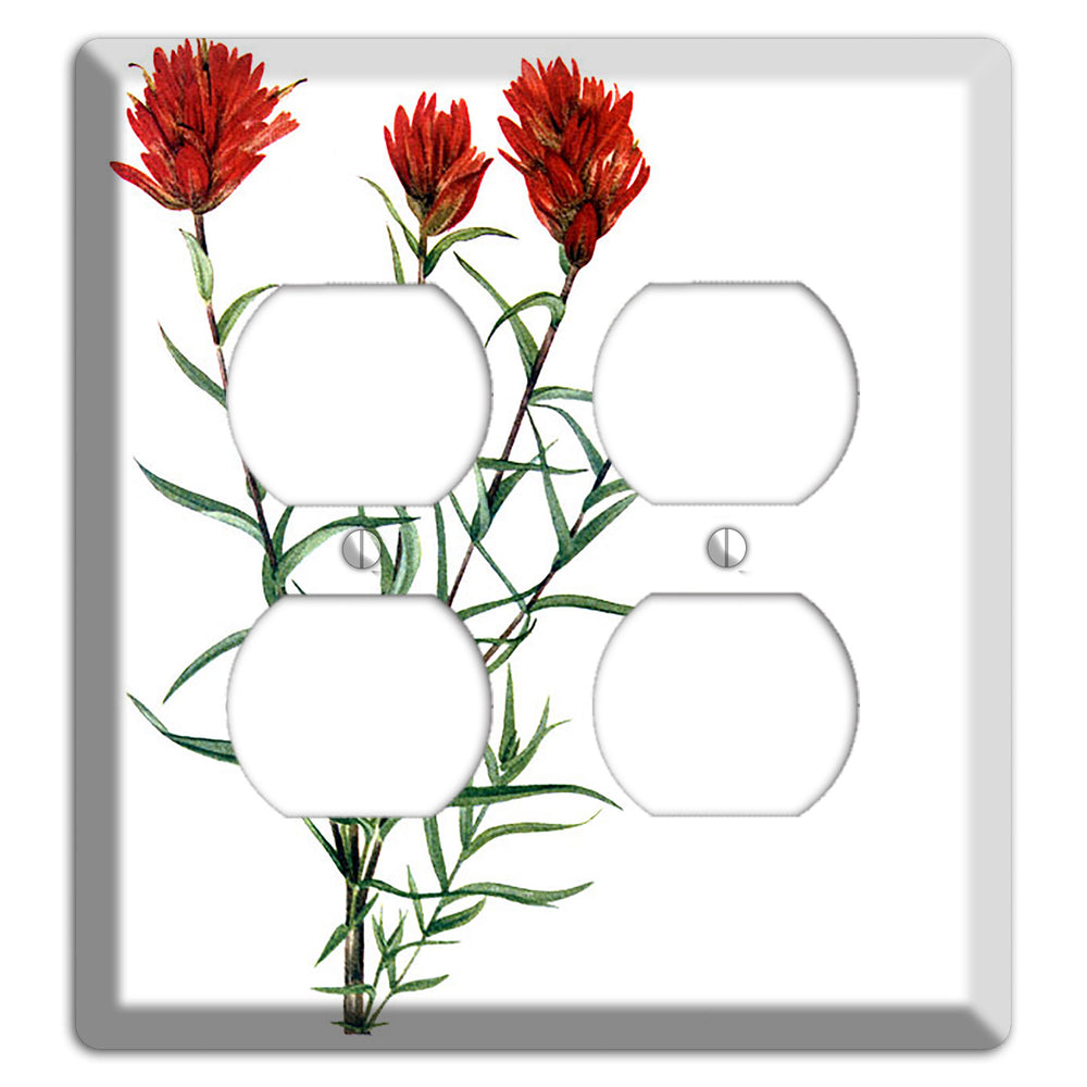 Castilleja Linarifolia 2 Duplex Wallplate