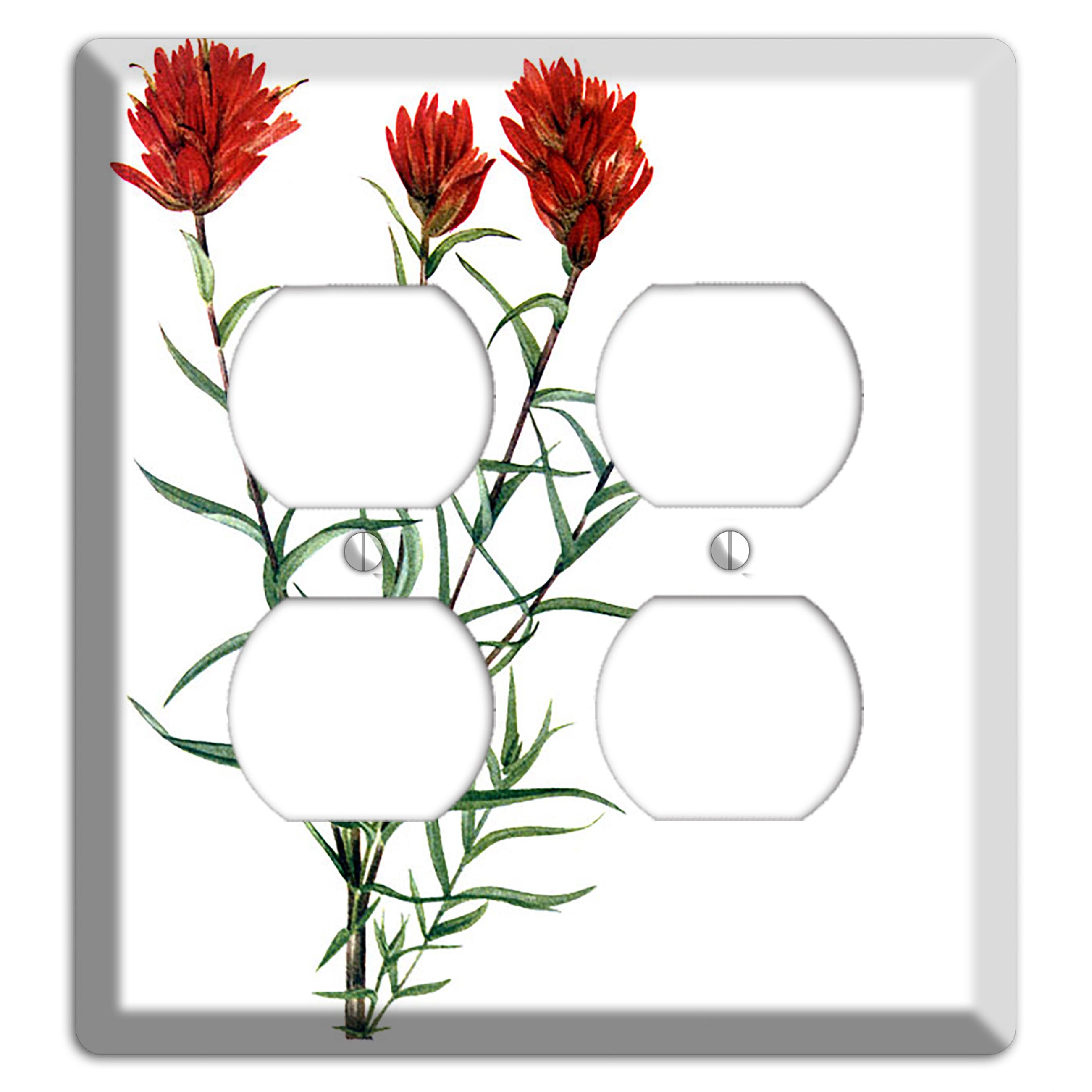 Castilleja Linarifolia 2 Duplex Wallplate