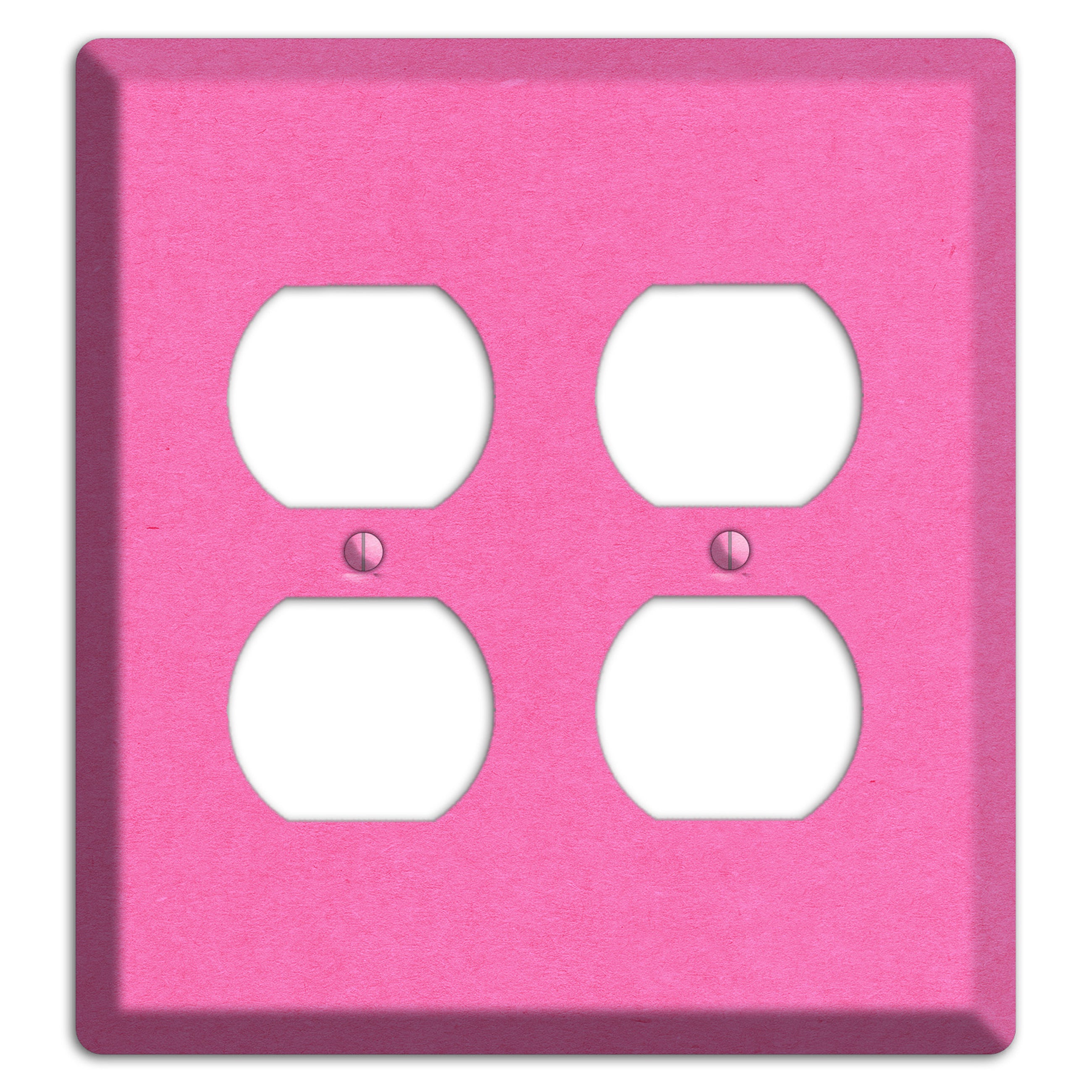 Persian Pink Kraft 2 Duplex Wallplate