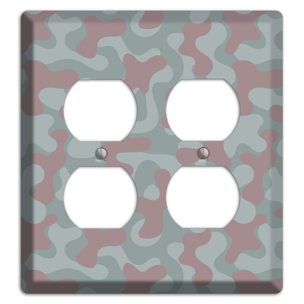 Afghanistan Blotch 1 Camo 2 Duplex Wallplate