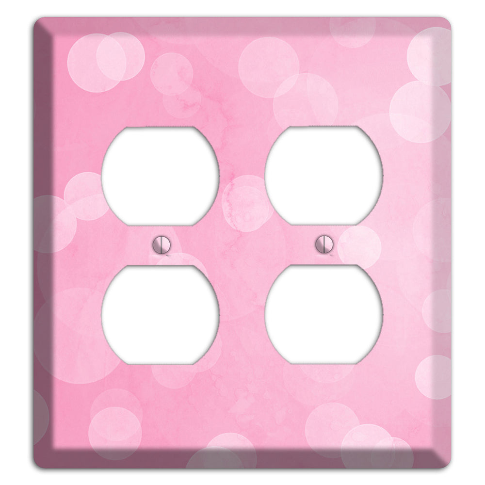 purple Pizzaz Pink Texture 2 Duplex Wallplate