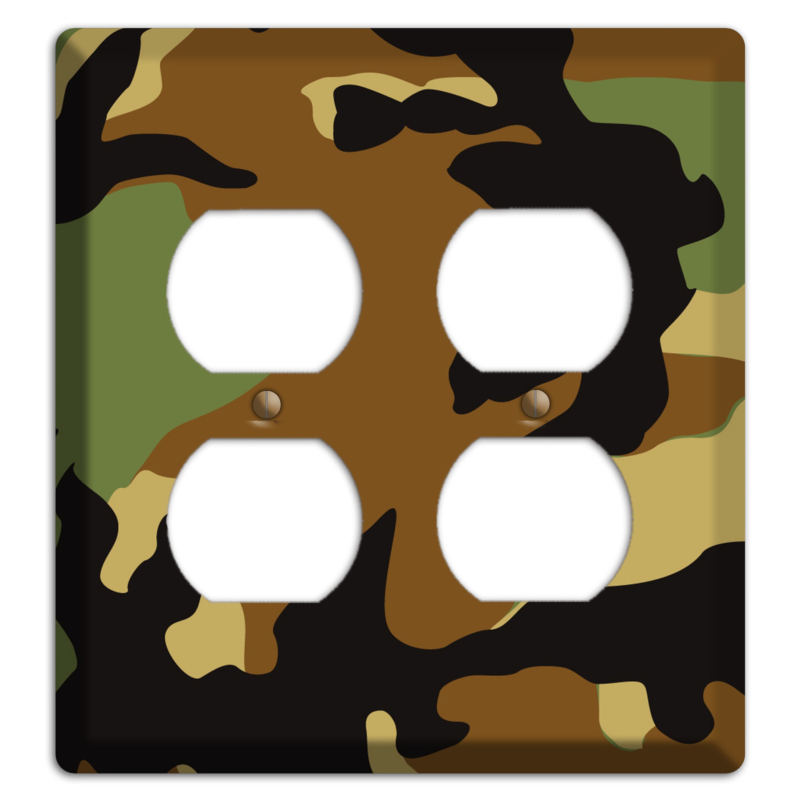 Camoflauge 2 Duplex Wallplate