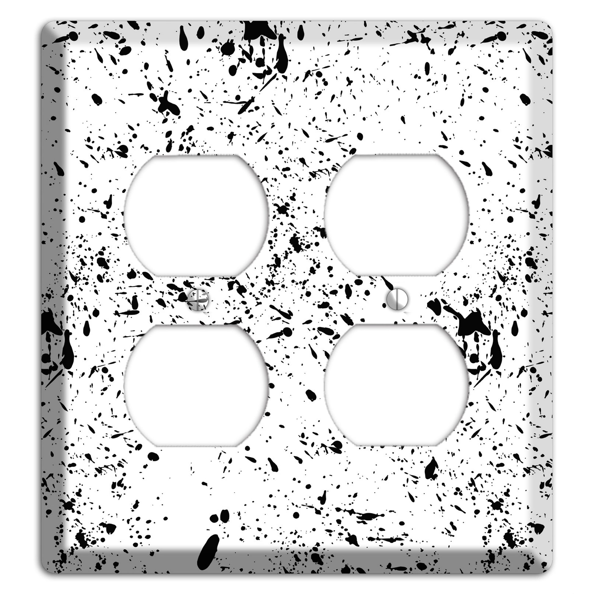 Ink Splash 7 2 Duplex Wallplate