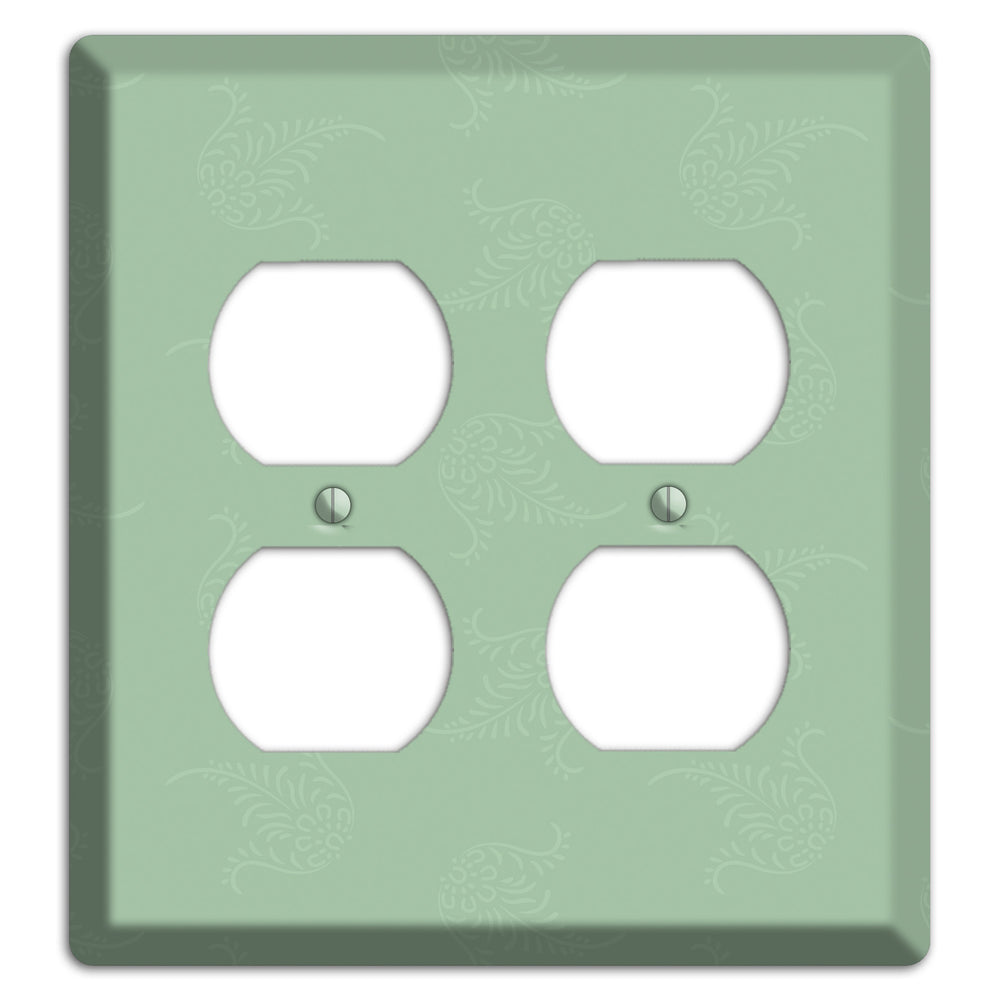 Sage Cartouche 2 Duplex Wallplate