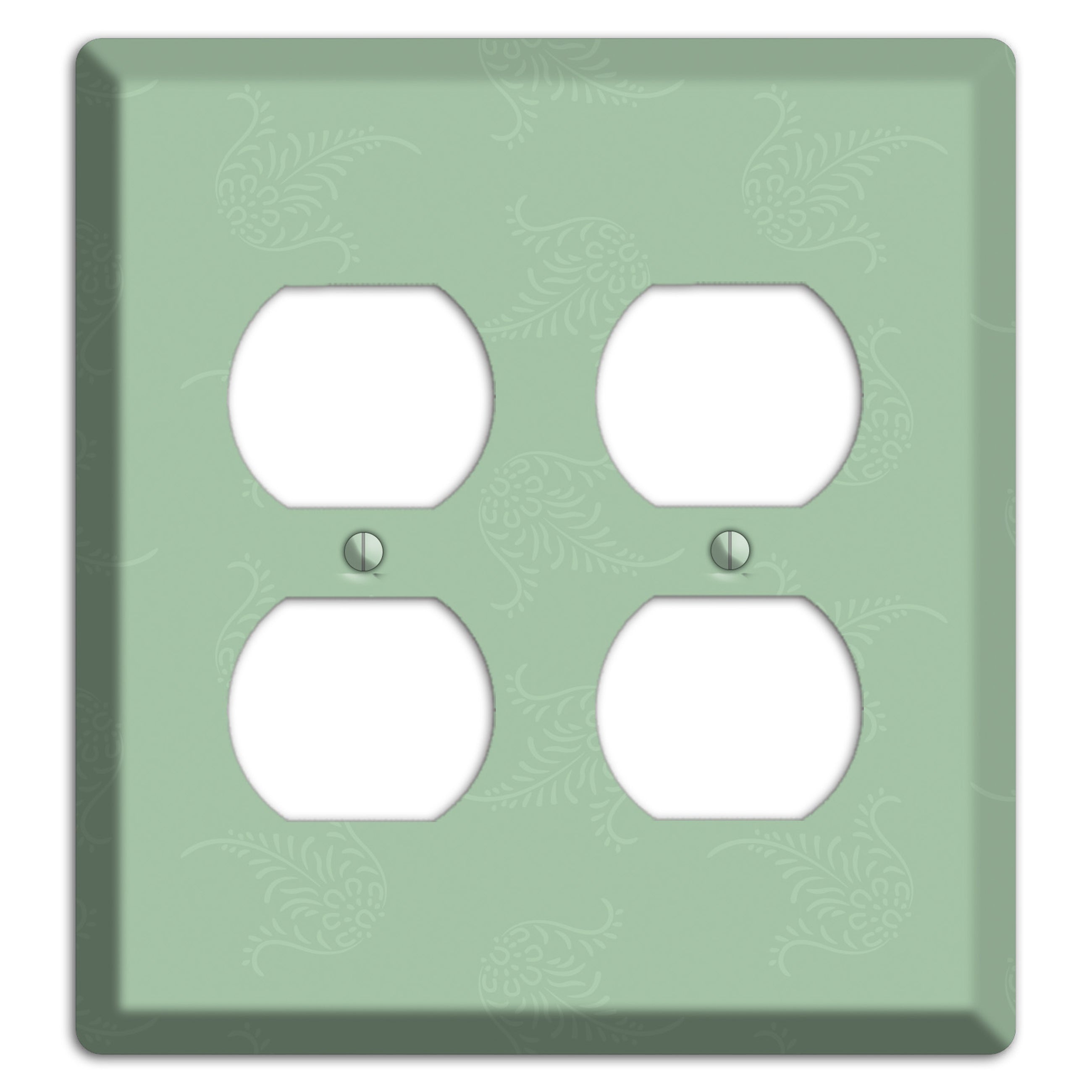 Sage Cartouche 2 Duplex Wallplate