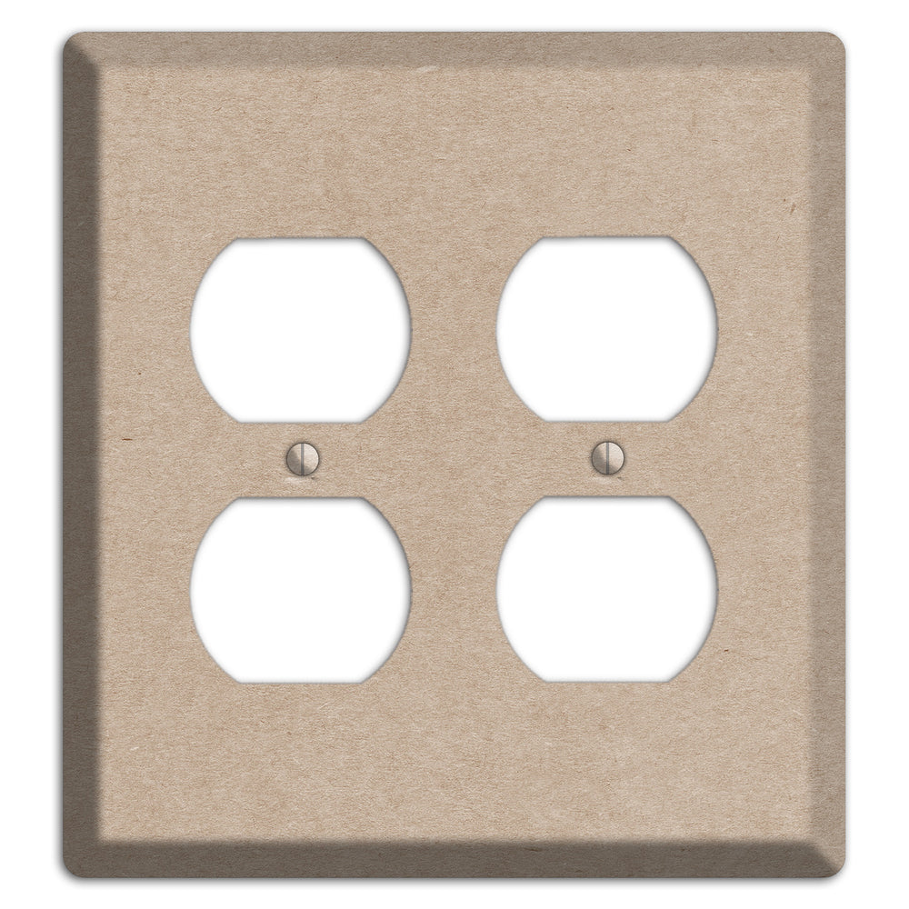 Sandrift Kraft 2 Duplex Wallplate