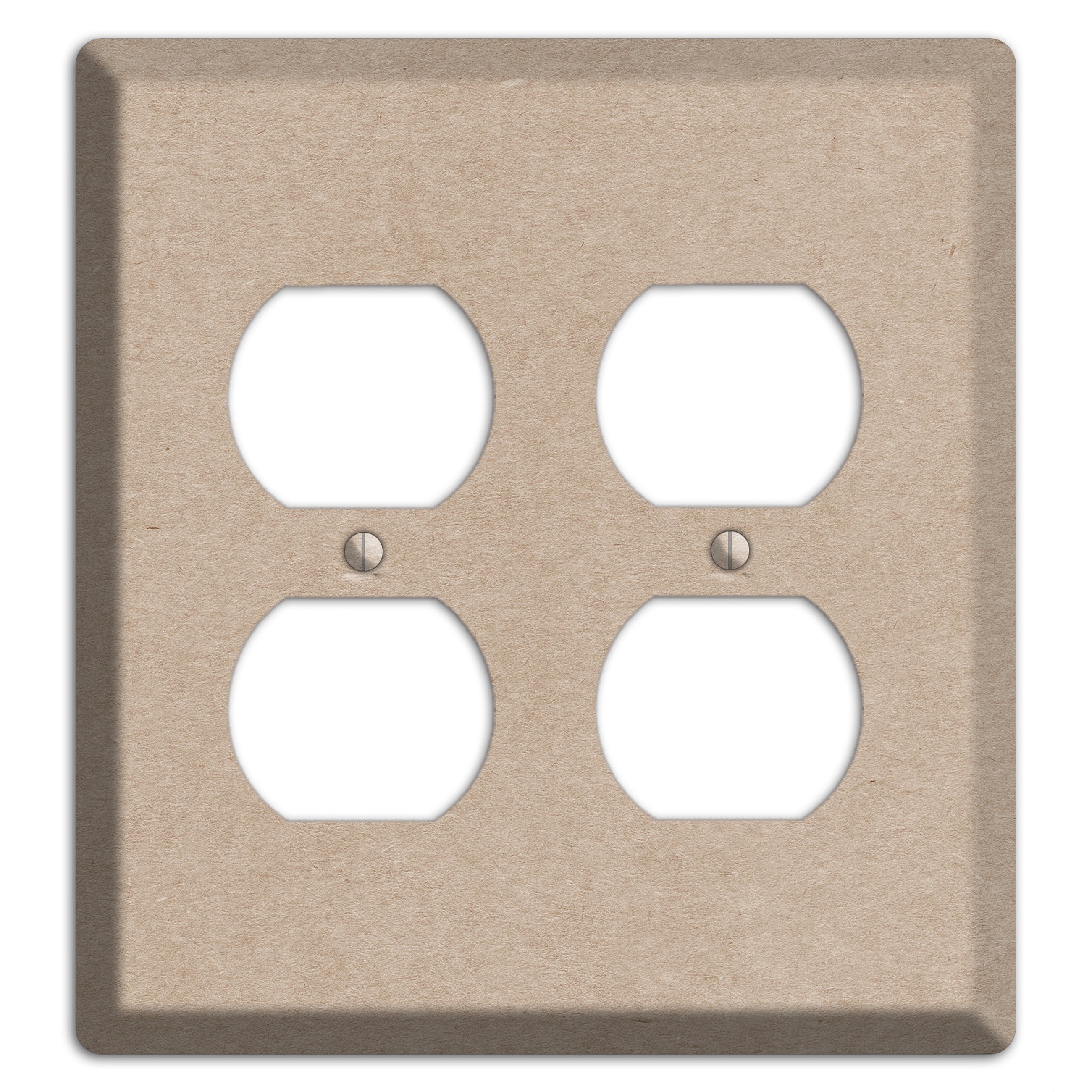 Sandrift Kraft 2 Duplex Wallplate