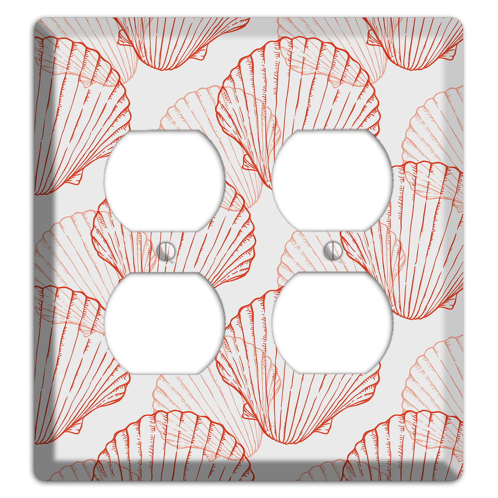 Shells 5 2 Duplex Wallplate