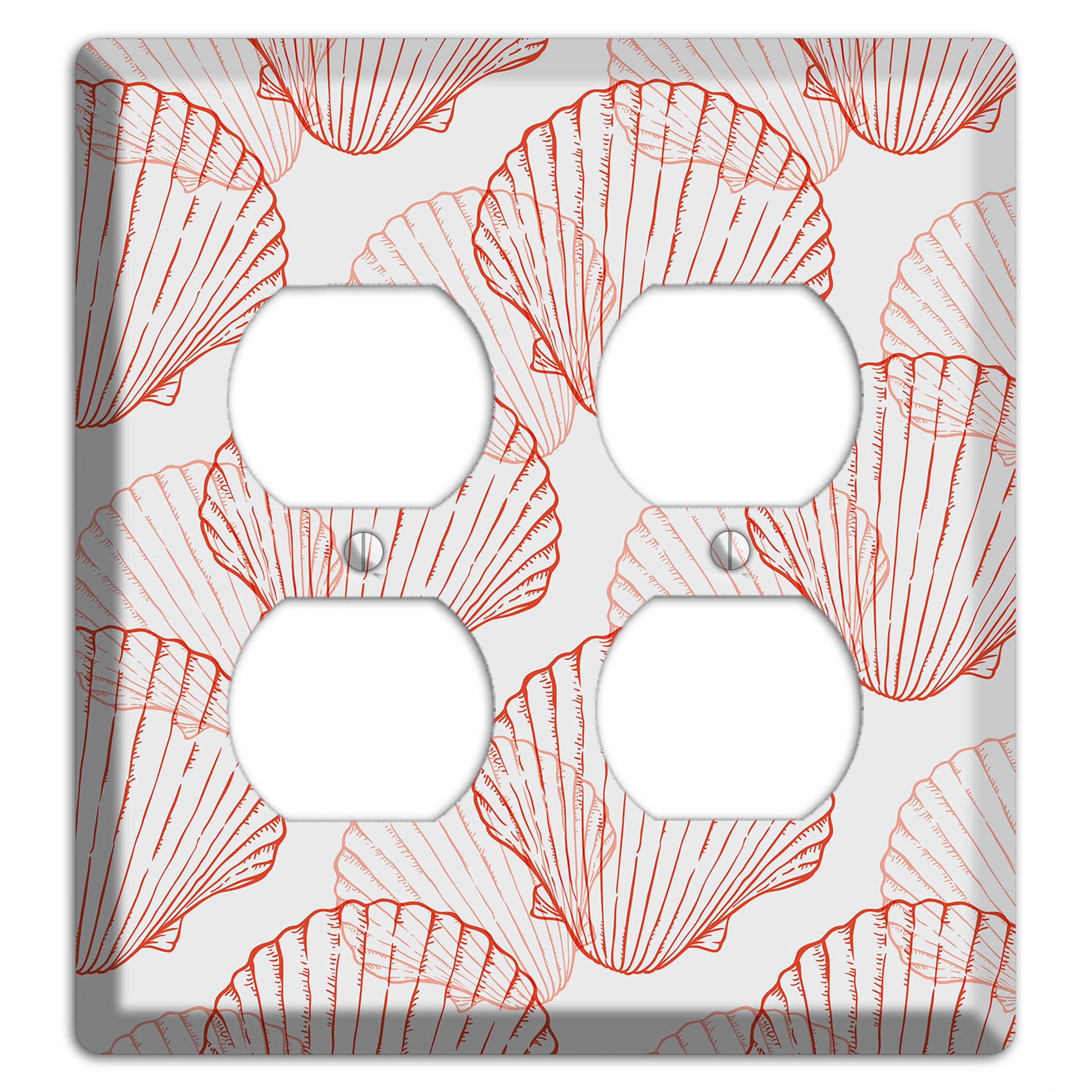 Shells 5 2 Duplex Wallplate