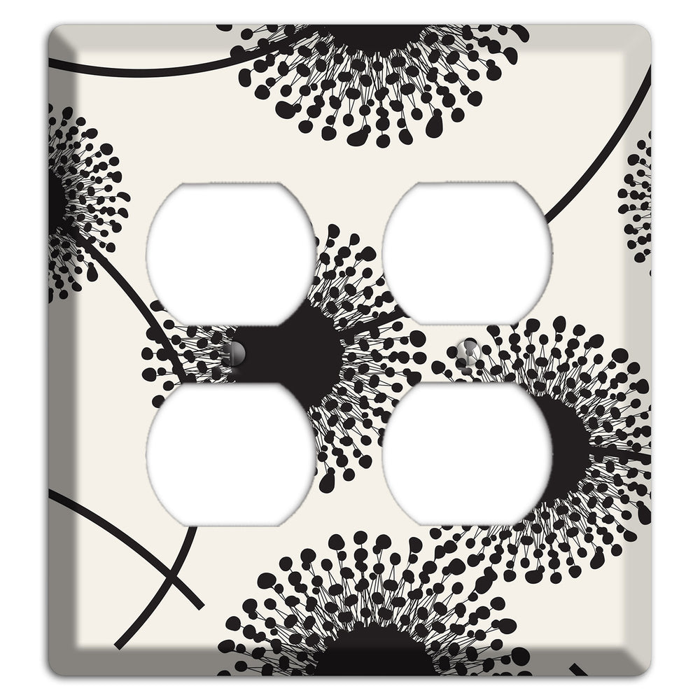 Simple Dandelion 2 Duplex Wallplate