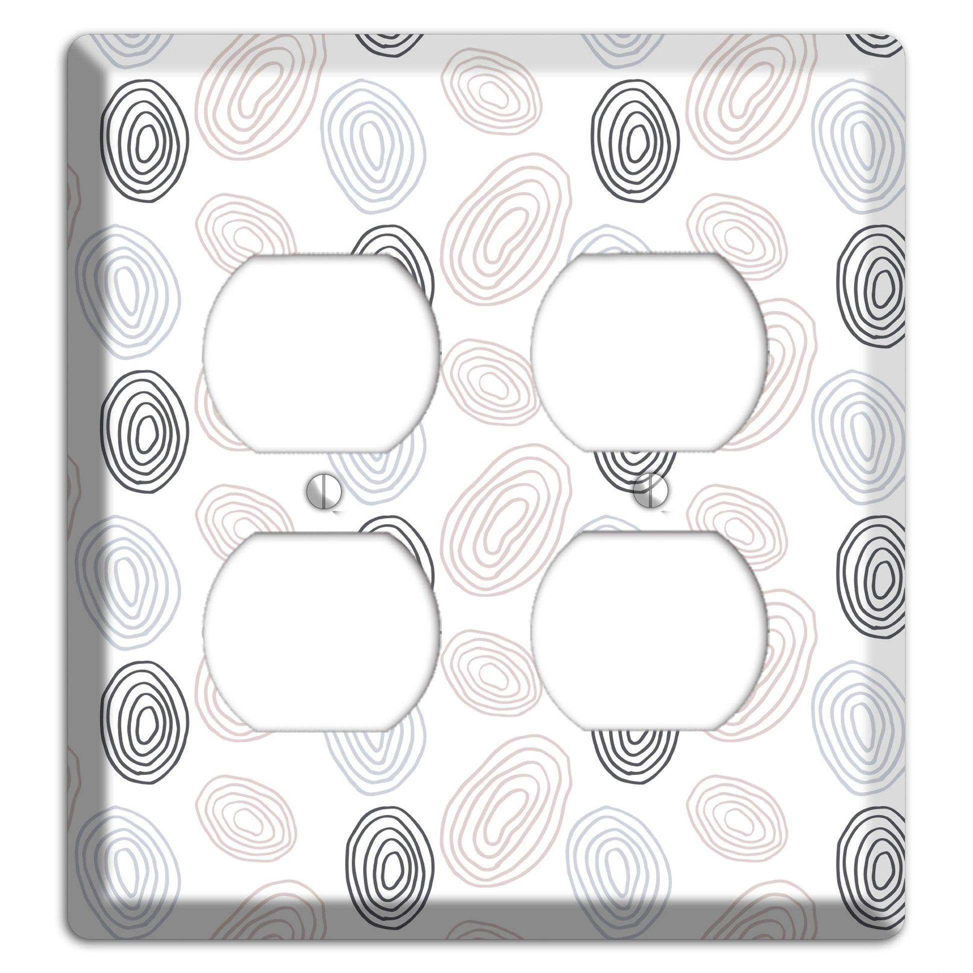 Abstract 4 2 Duplex Wallplate