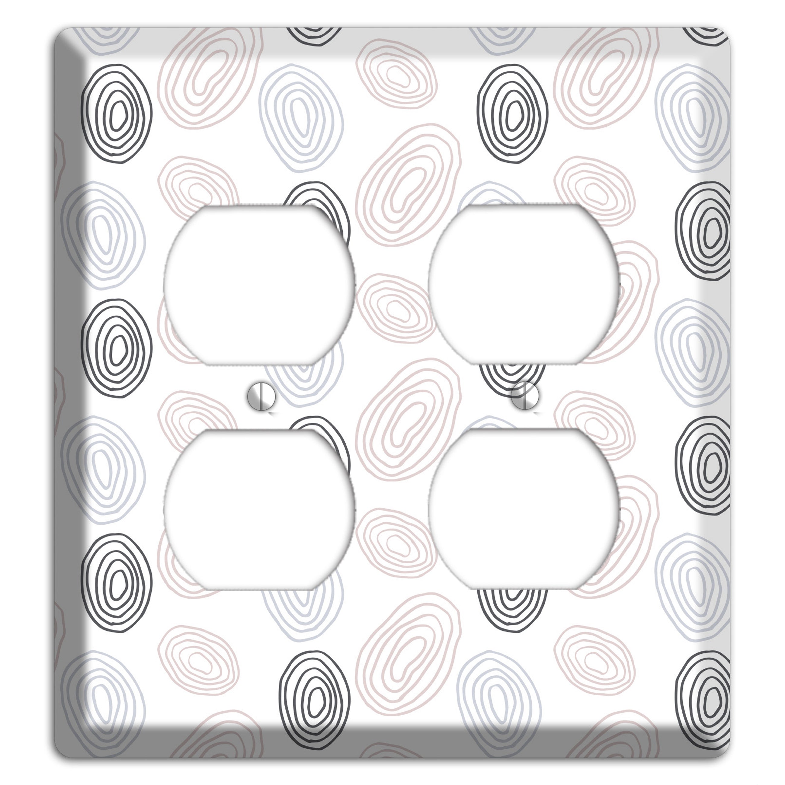 Abstract 4 2 Duplex Wallplate
