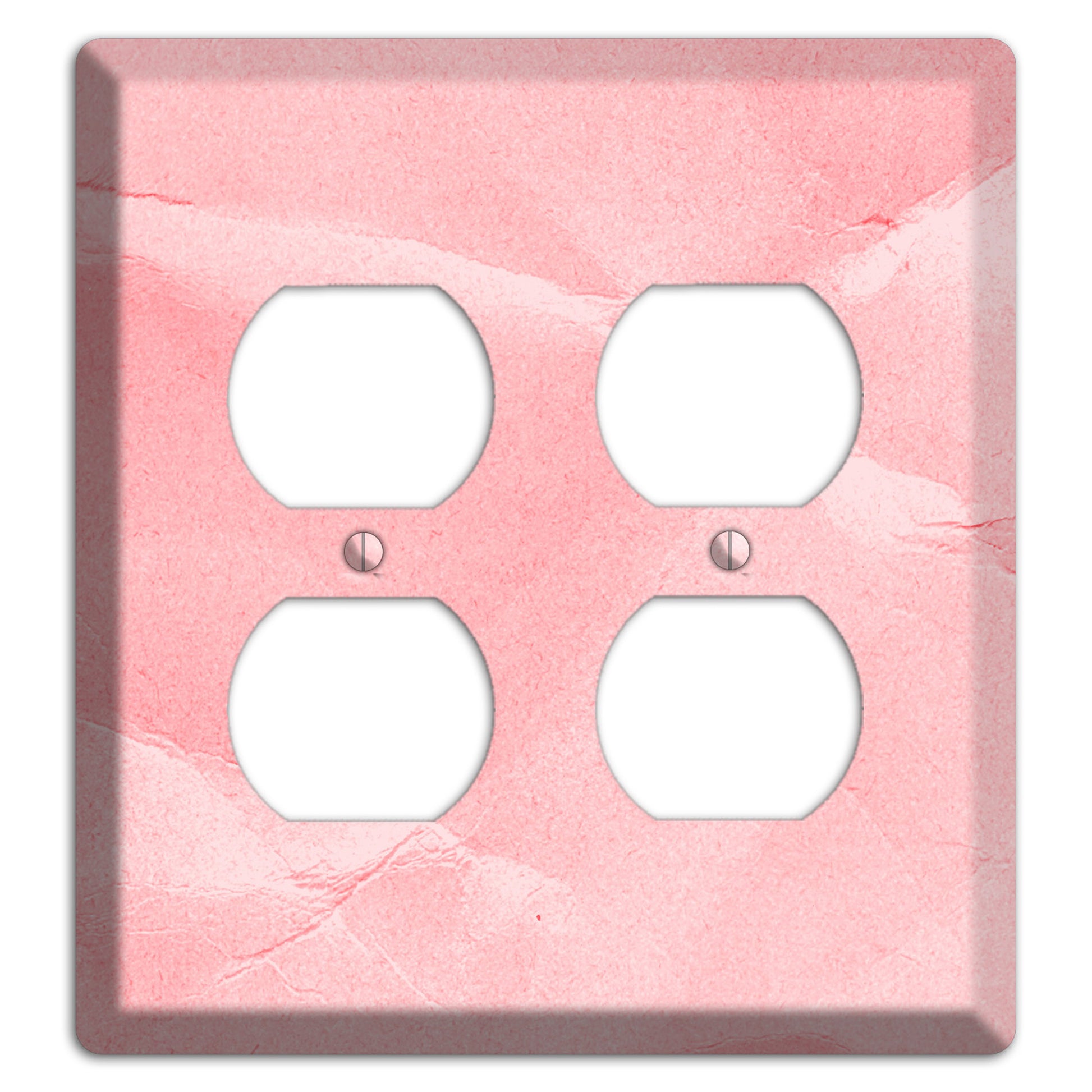 Pink Soft Coral 2 Duplex Wallplate