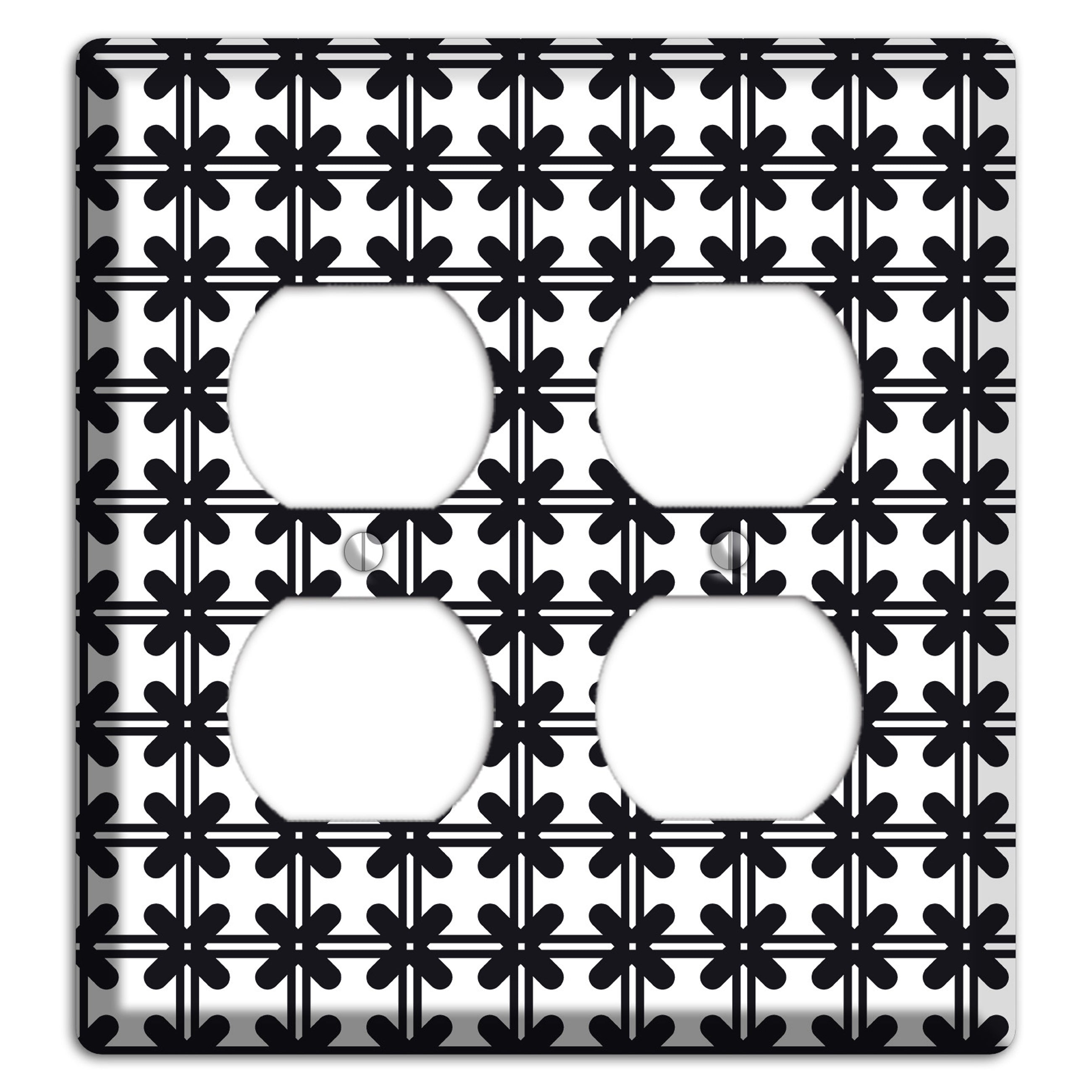 Moroccan 10 2 Duplex Wallplate