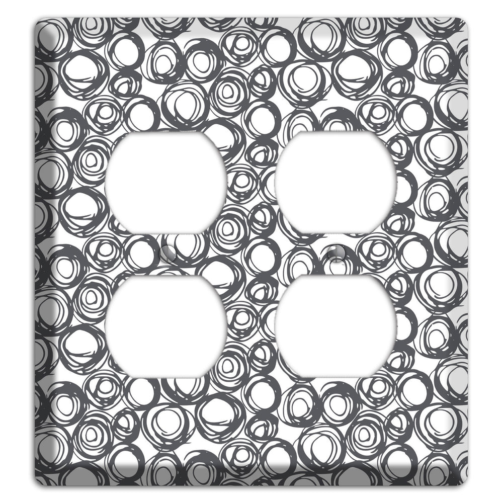 Abstract 24 2 Duplex Wallplate