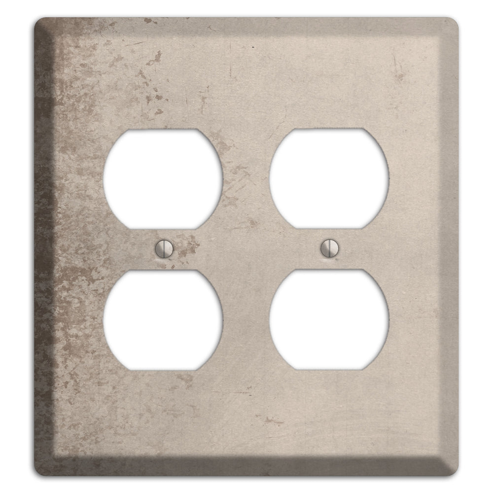 Sisal Vintage Grunge 2 Duplex Wallplate