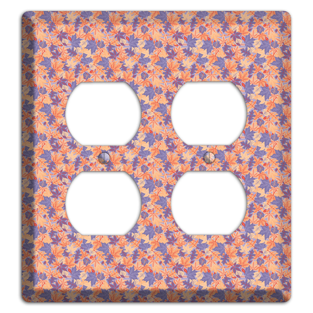 Autumn Leaves Overlay 2 Duplex Wallplate