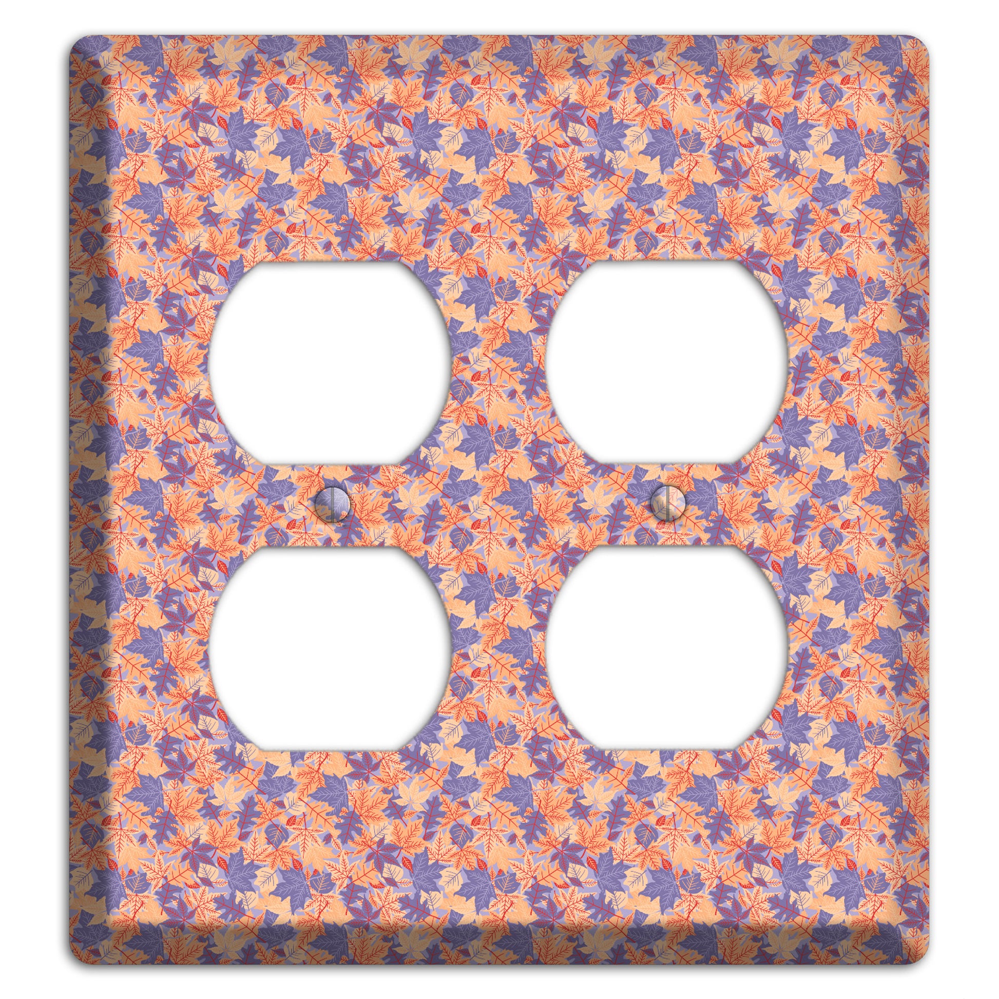 Autumn Leaves Overlay 2 Duplex Wallplate