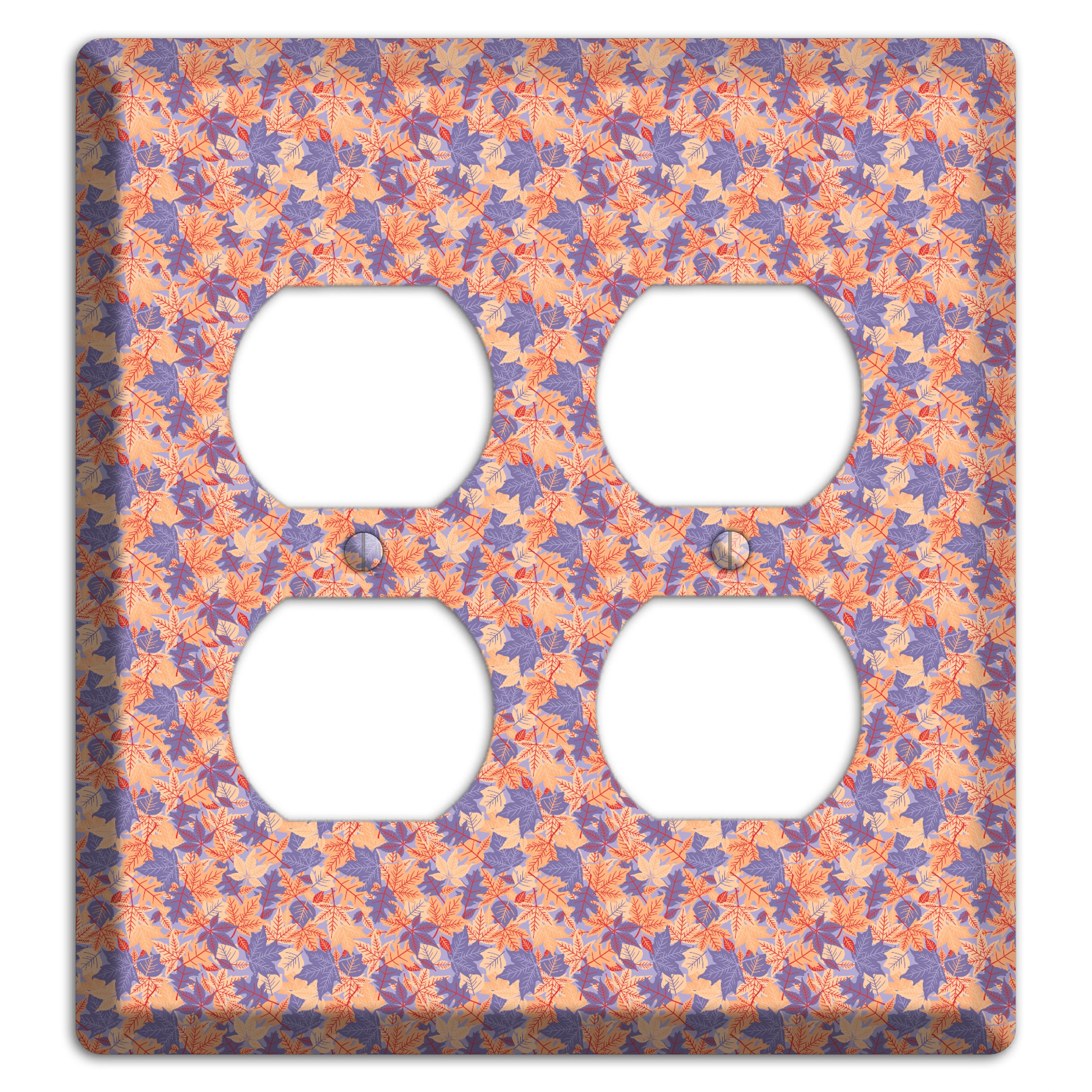 Autumn Leaves Overlay 2 Duplex Wallplate