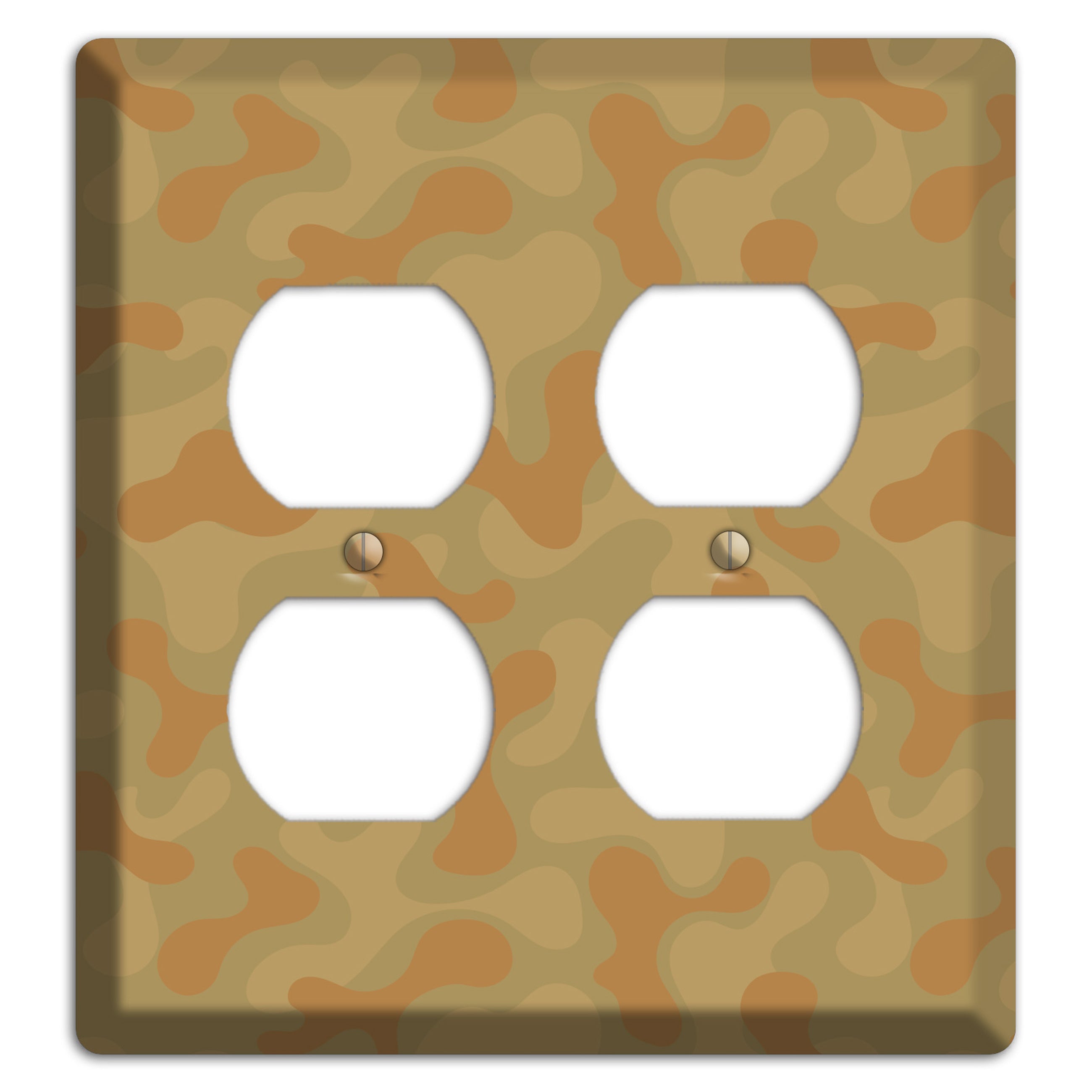 UCP Camo 2 Duplex Wallplate