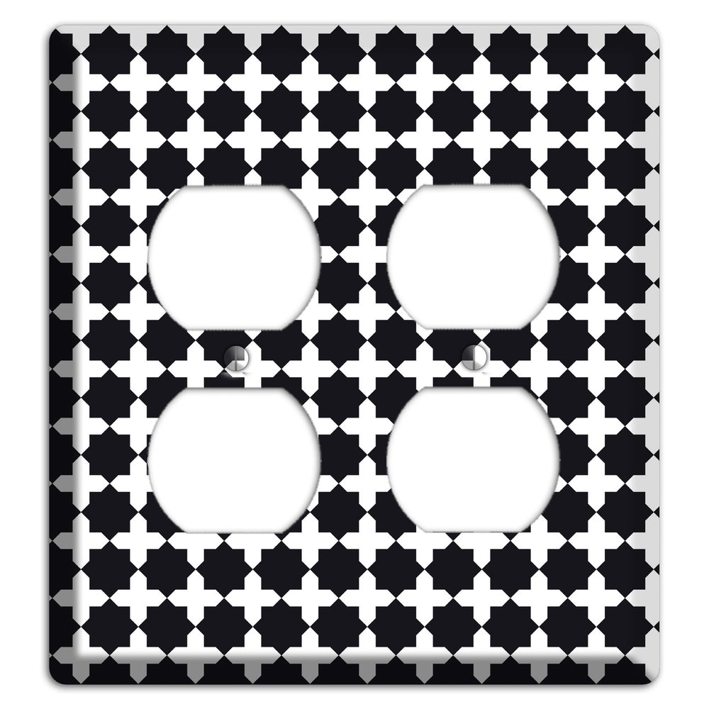 Moroccan 4 2 Duplex Wallplate