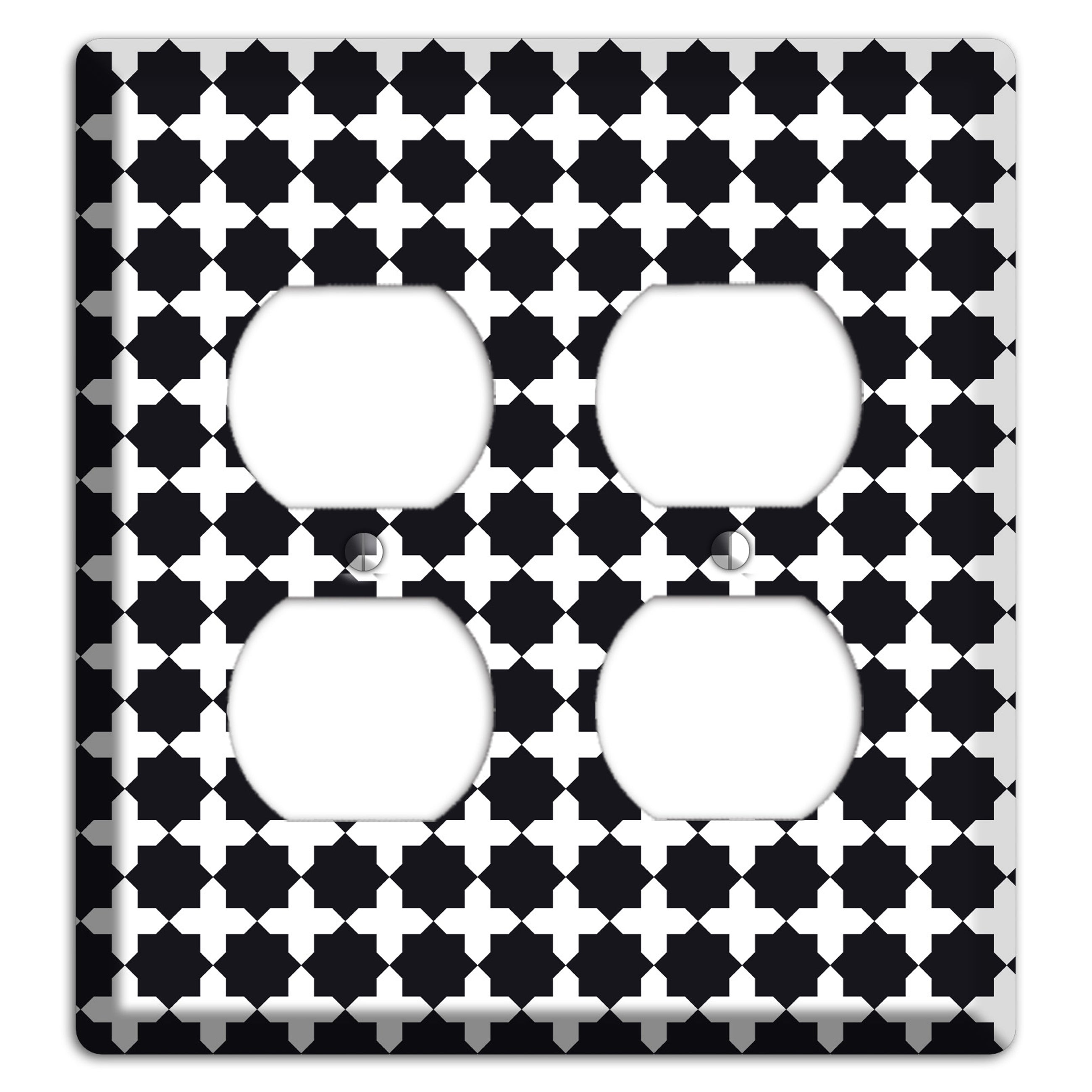 Moroccan 4 2 Duplex Wallplate