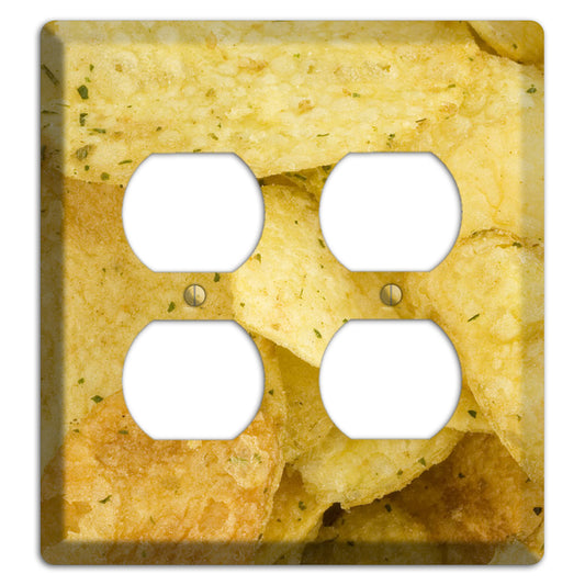 Chips 2 Duplex Wallplate
