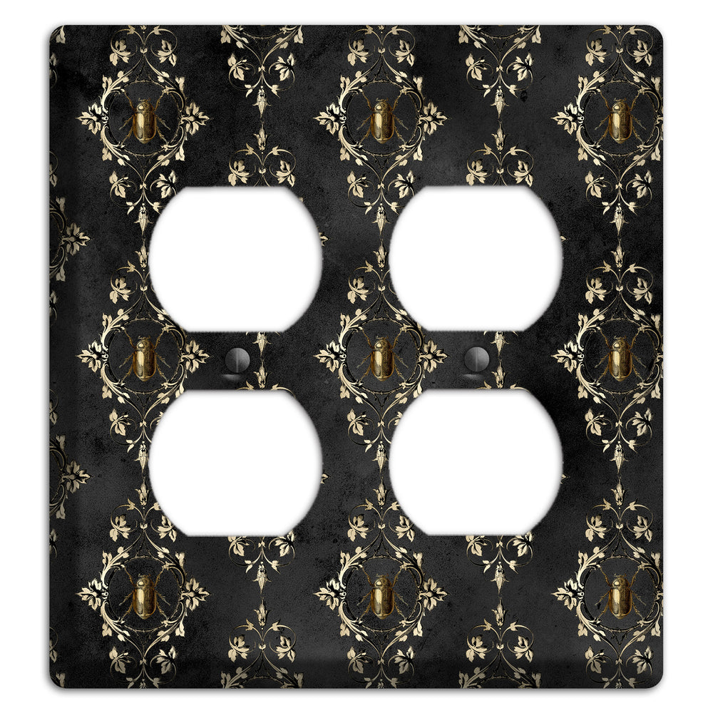 Edgar Allen Poe Beetle 2 Duplex Wallplate