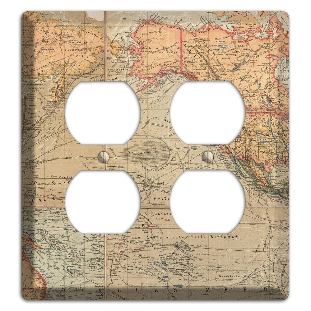 Pacific Ocean 2 Duplex Wallplate