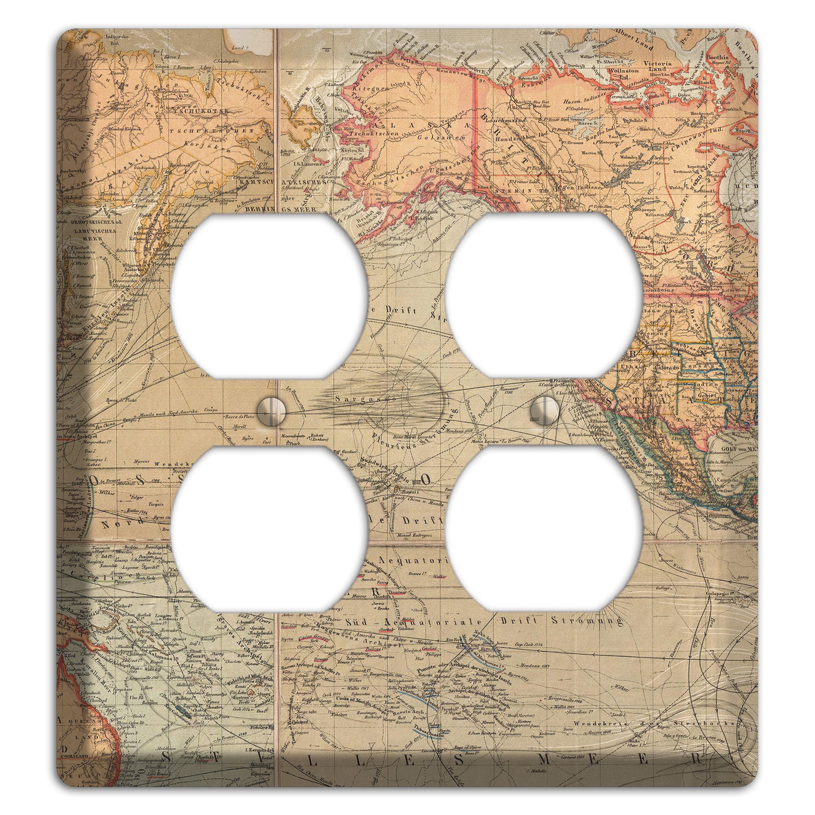 Pacific Ocean 2 Duplex Wallplate