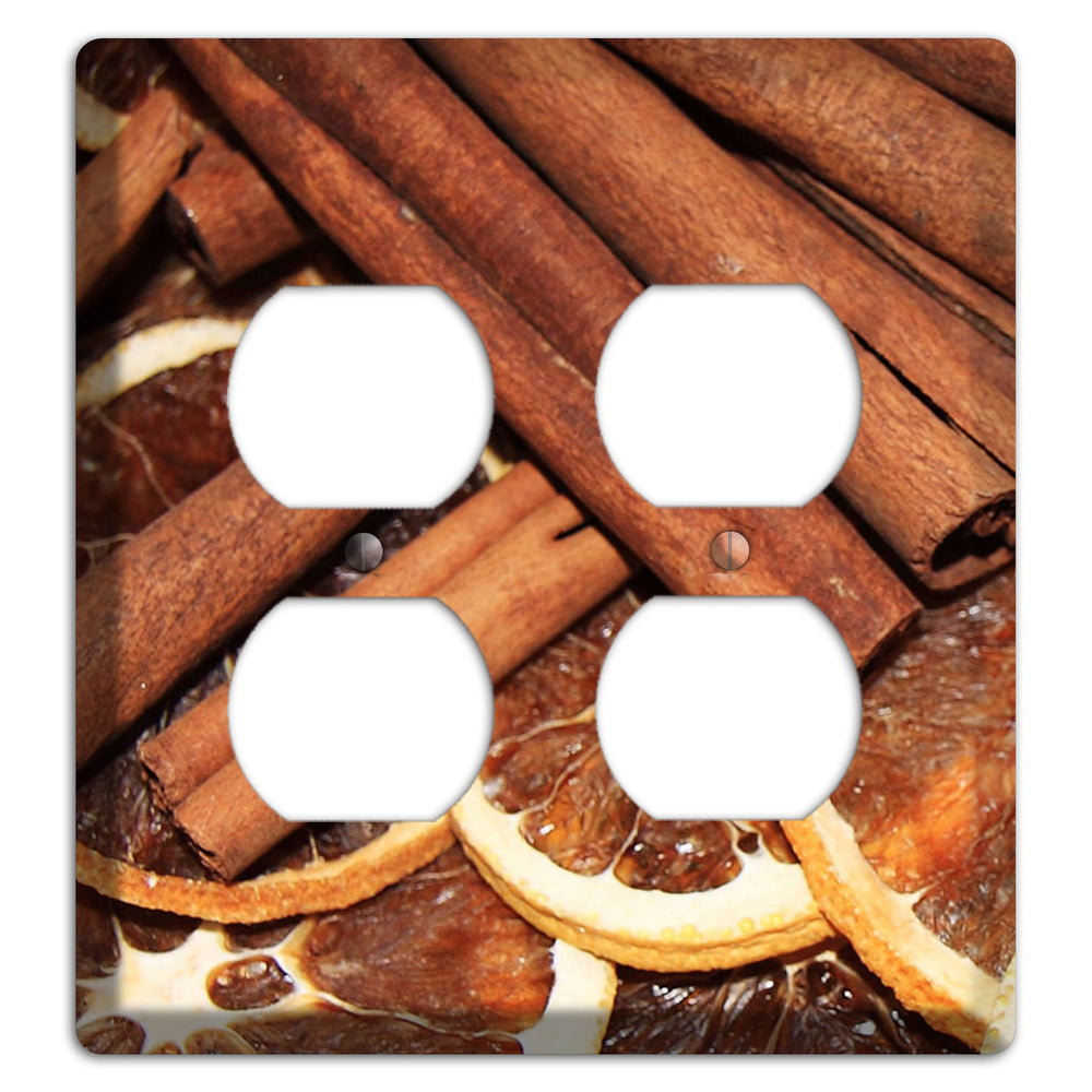Cinnamon 2 Duplex Wallplate