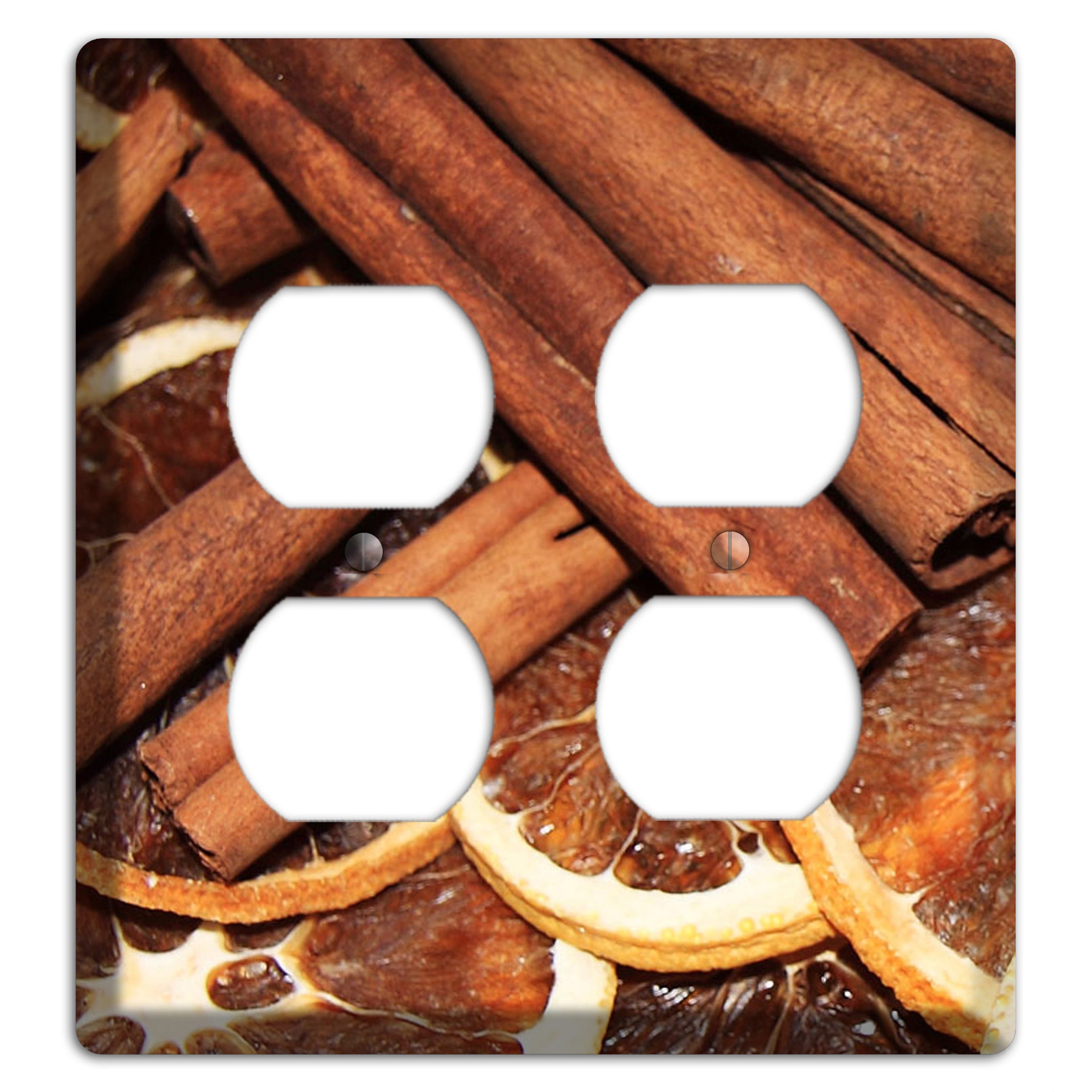 Cinnamon 2 Duplex Wallplate