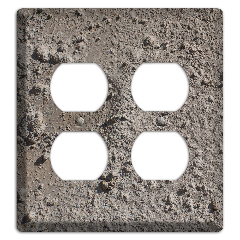 Plaster 2 2 Duplex Wallplate
