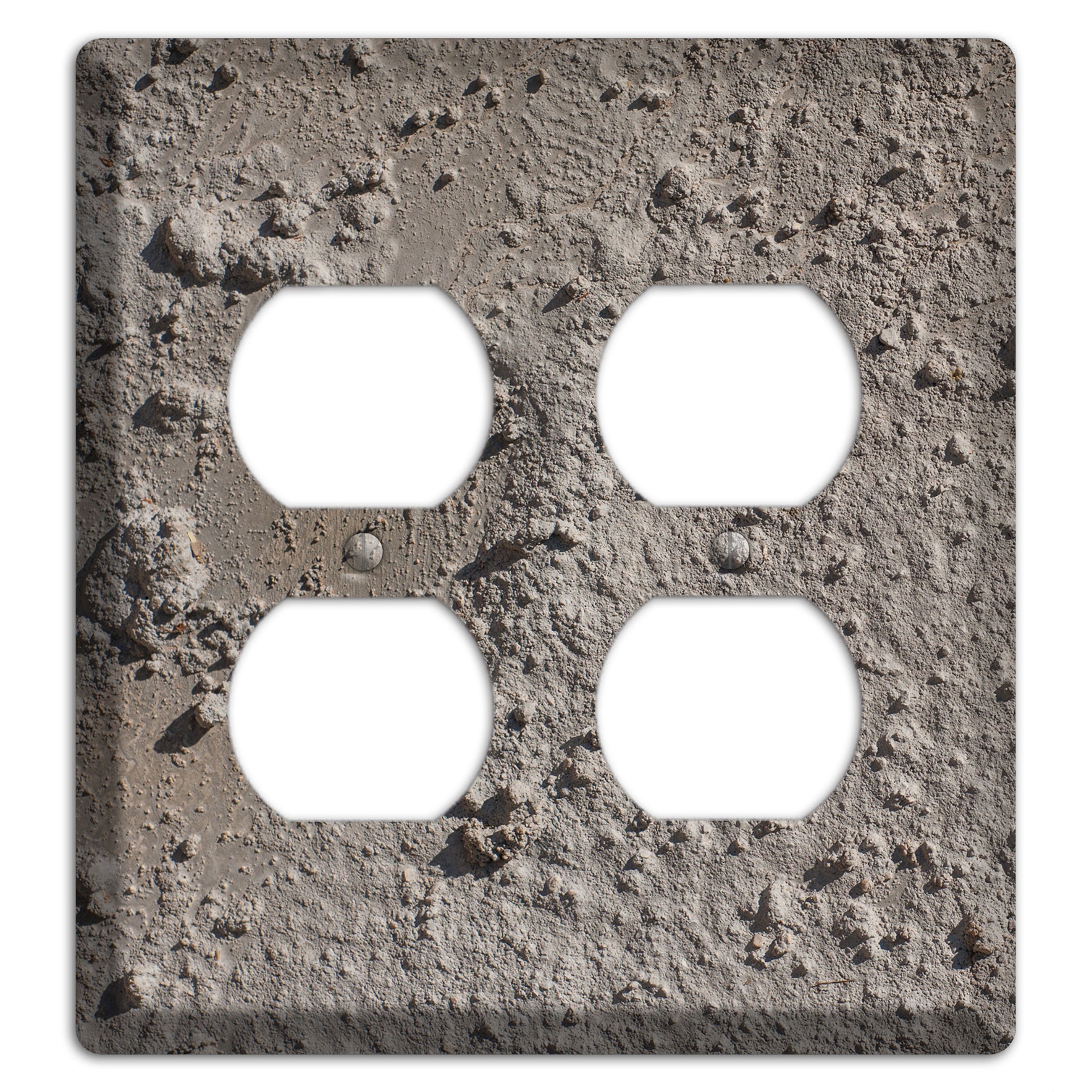 Plaster 2 2 Duplex Wallplate