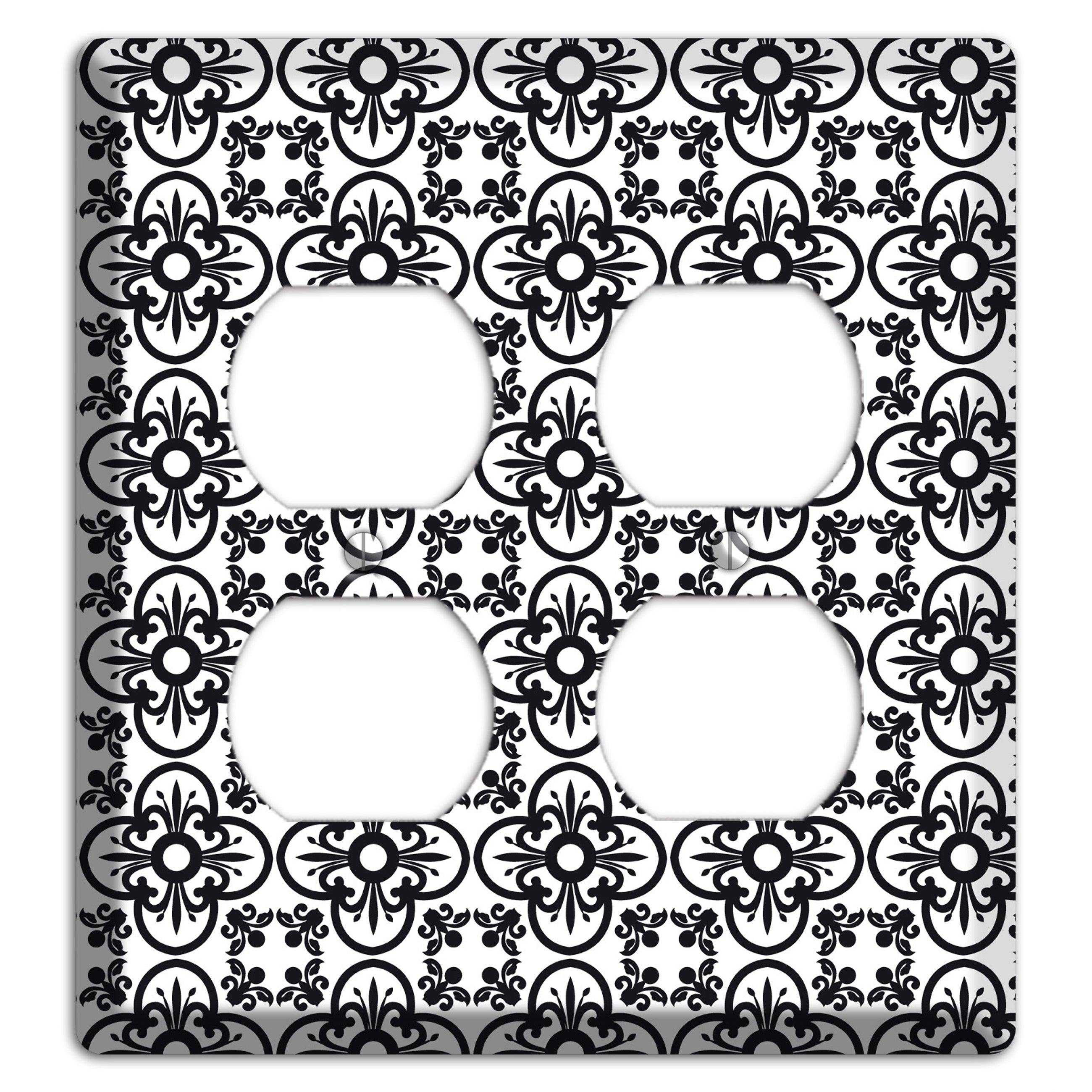 Moroccan 1 2 Duplex Wallplate