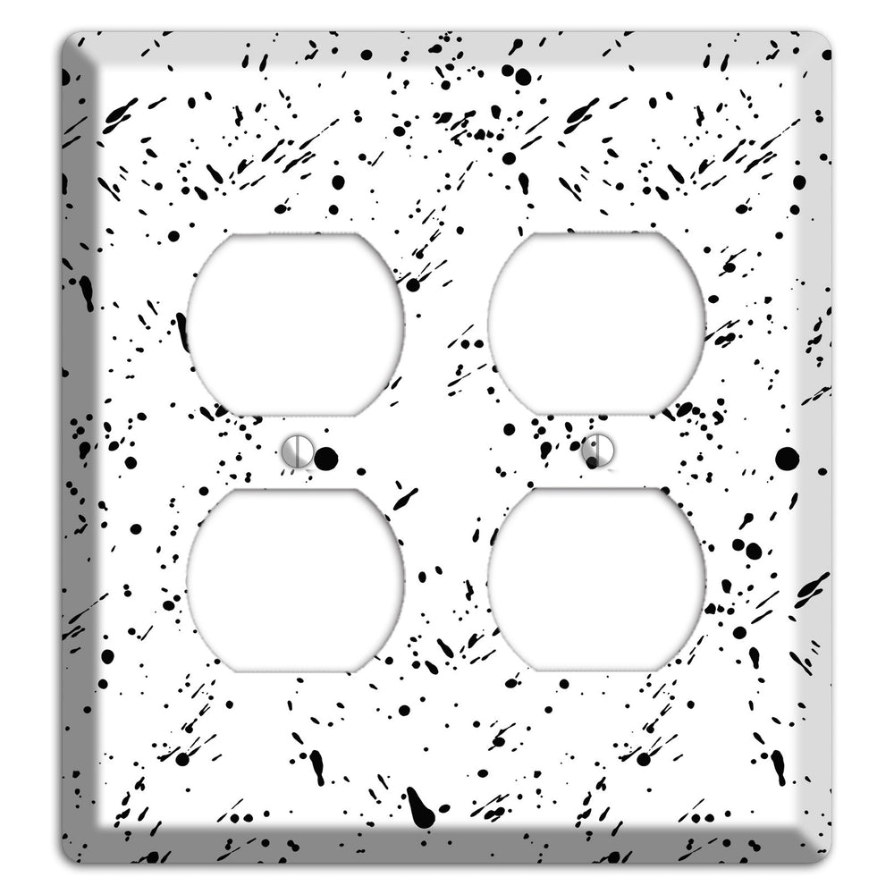 Ink Splash 10 2 Duplex Wallplate