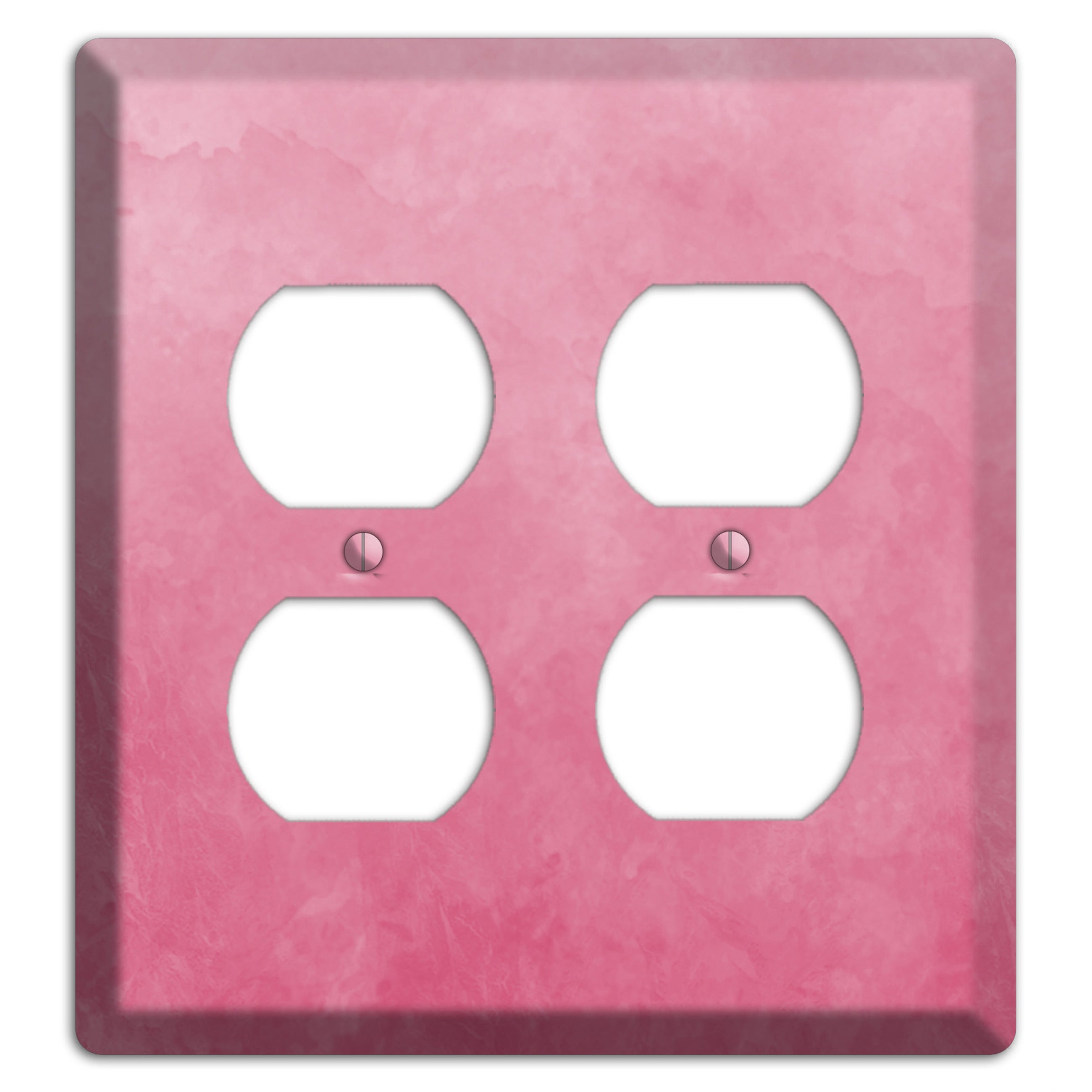 Pink Ombre 2 Duplex Wallplate