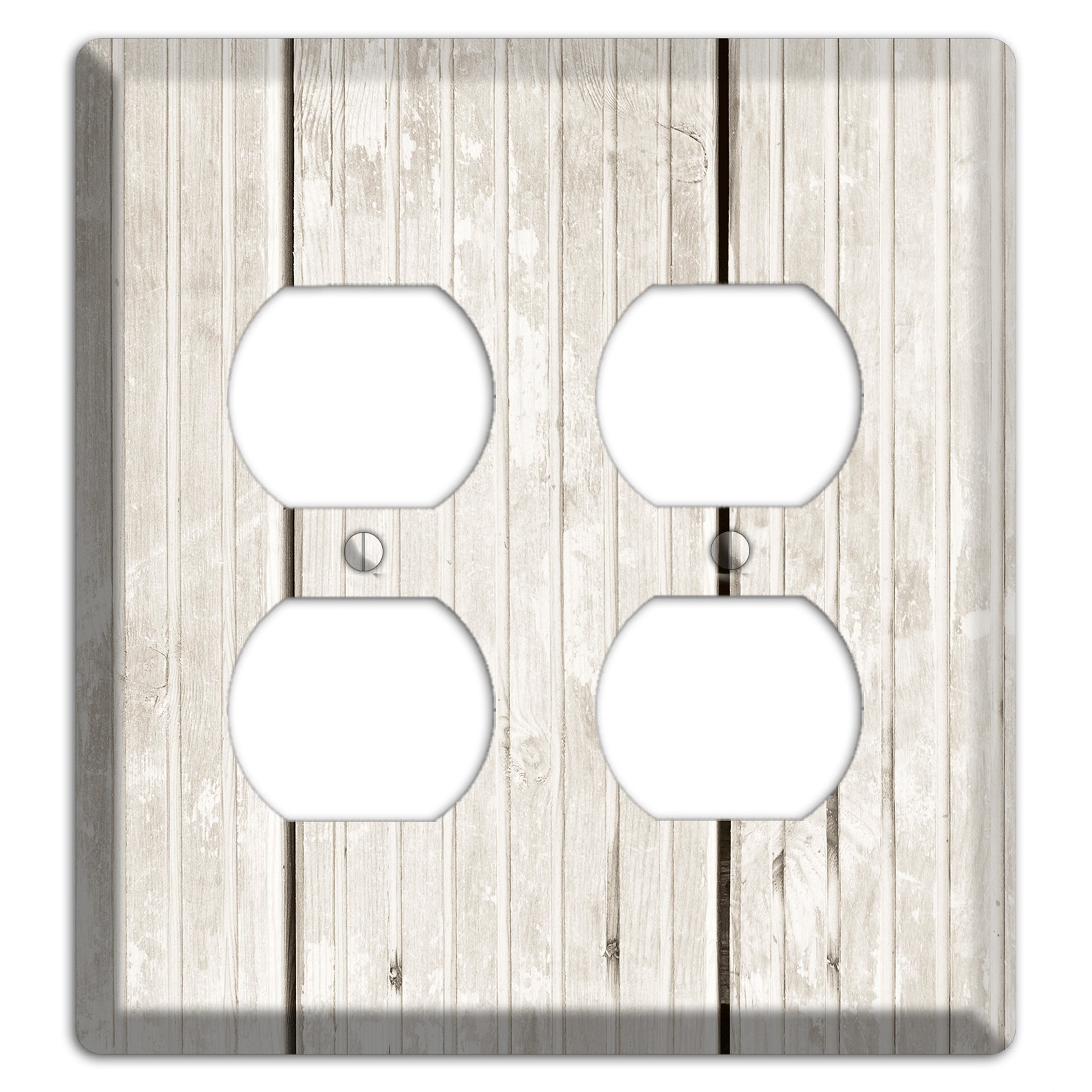 Cararra Antique 2 Duplex Wallplate