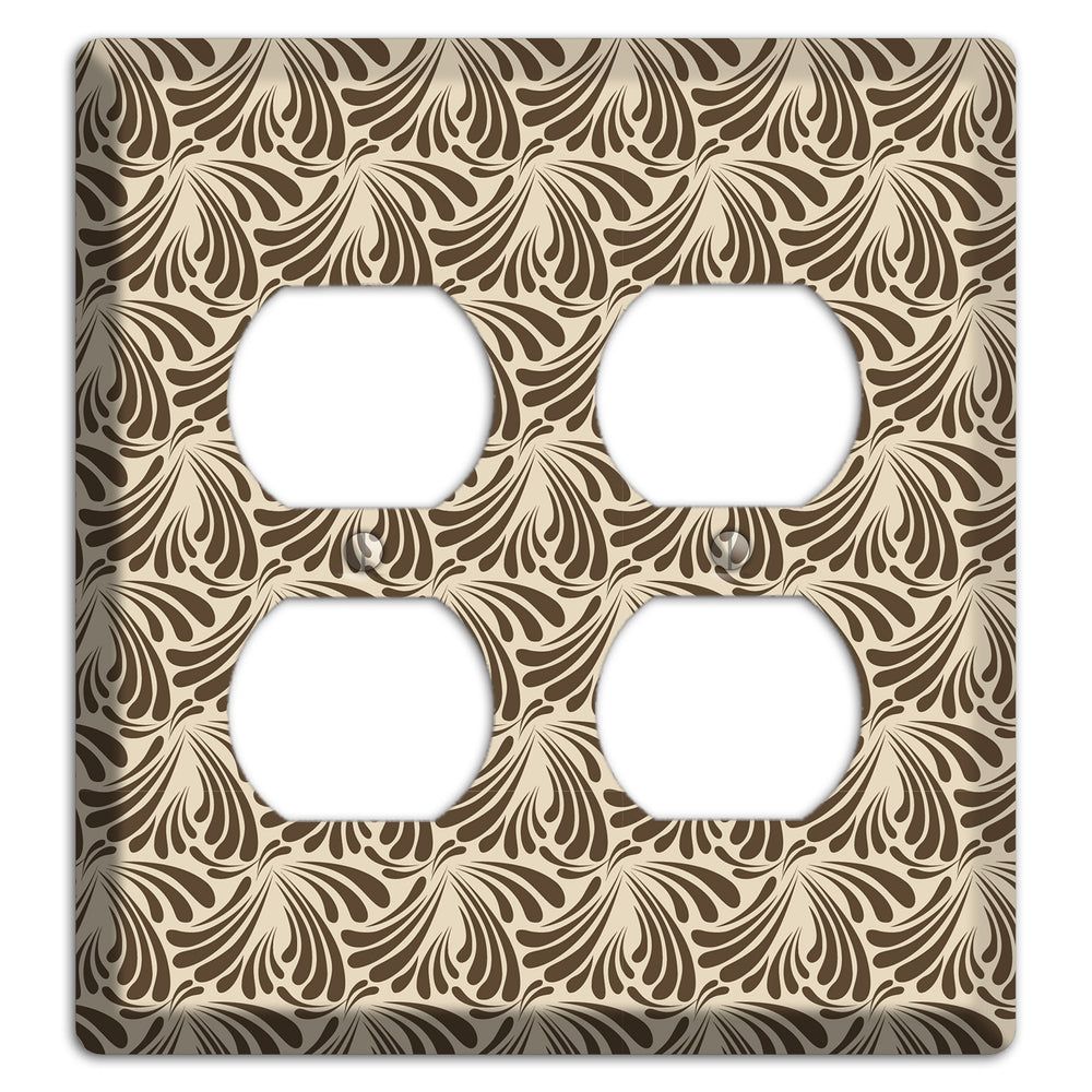 Nouveau Tear Drop 2 Duplex Wallplate