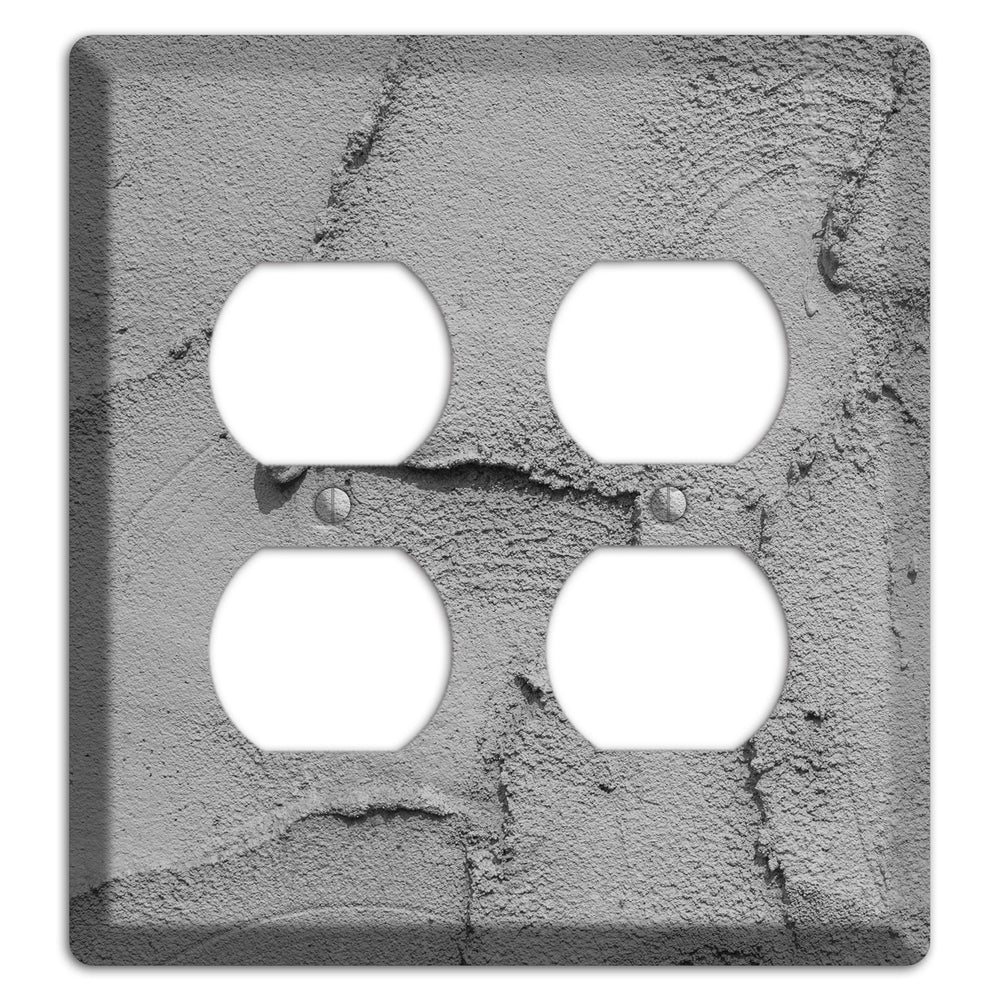 Plaster 7 2 Duplex Wallplate