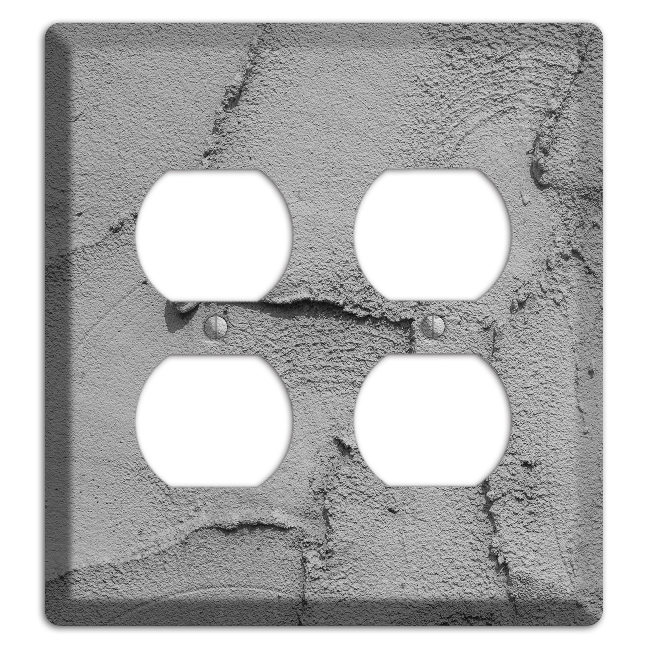 Plaster 7 2 Duplex Wallplate