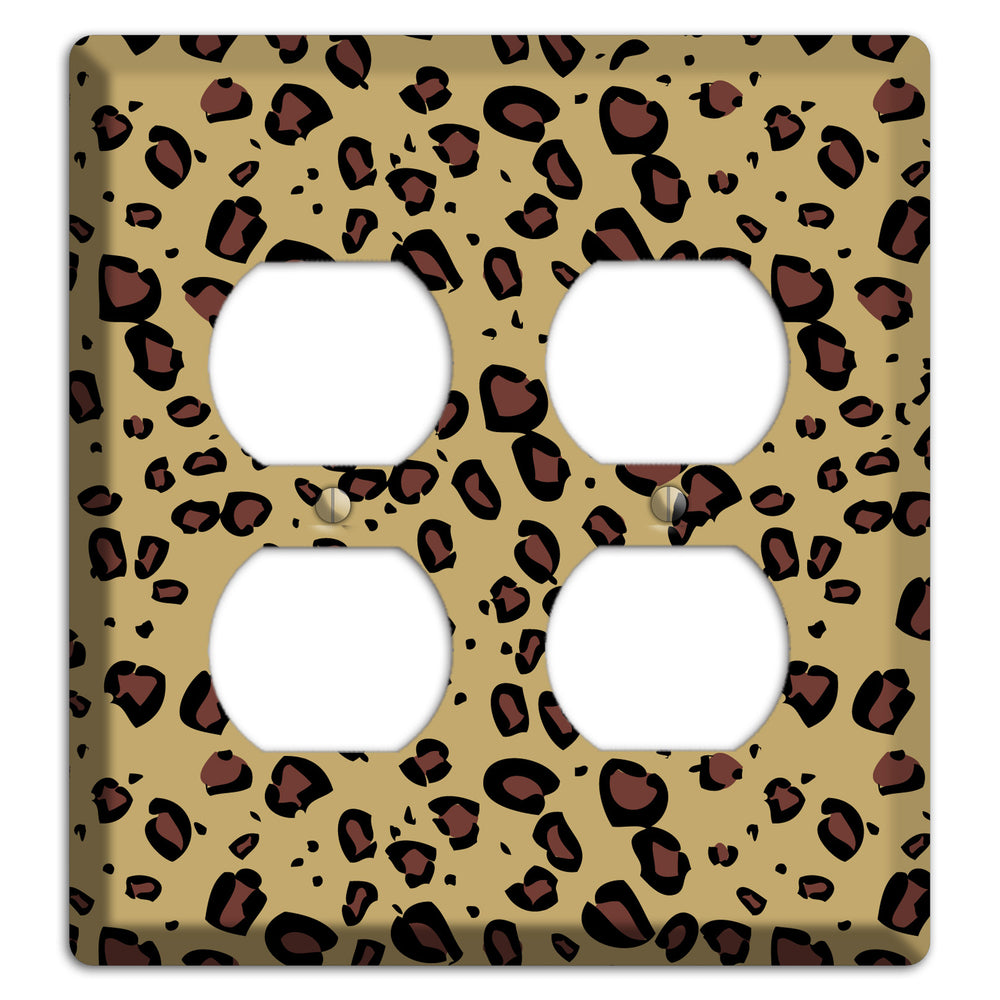 Leopard 2 Duplex Wallplate