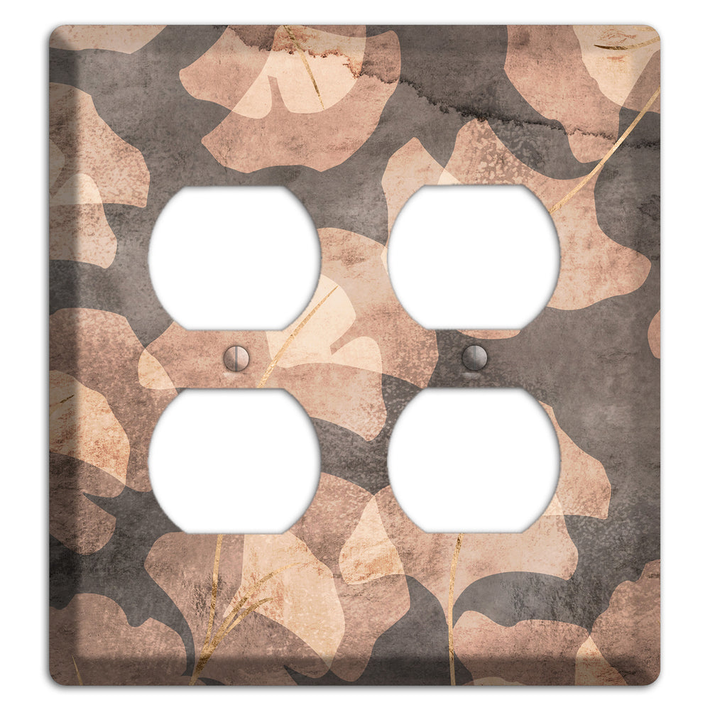 Watercolor Ginkgo 2 Duplex Wallplate