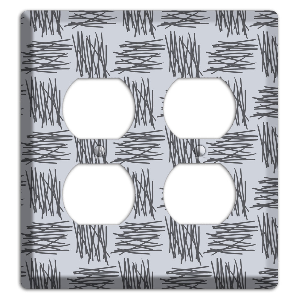 Abstract 10 2 Duplex Wallplate
