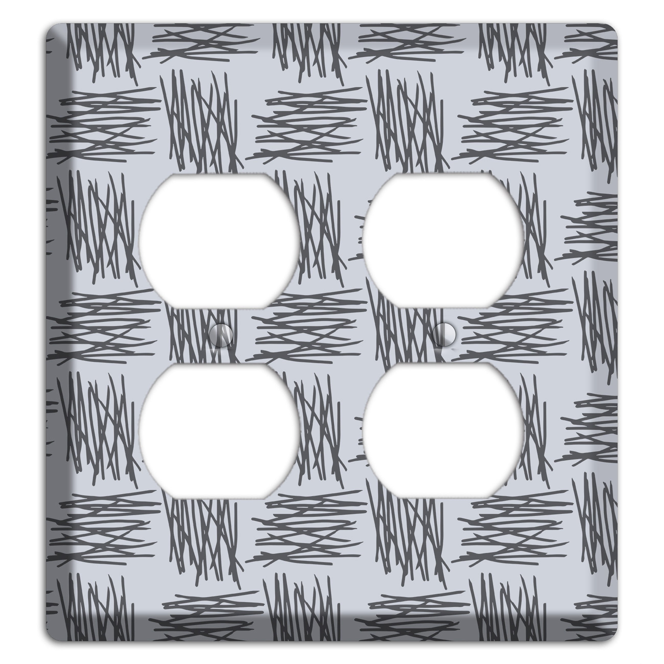 Abstract 10 2 Duplex Wallplate
