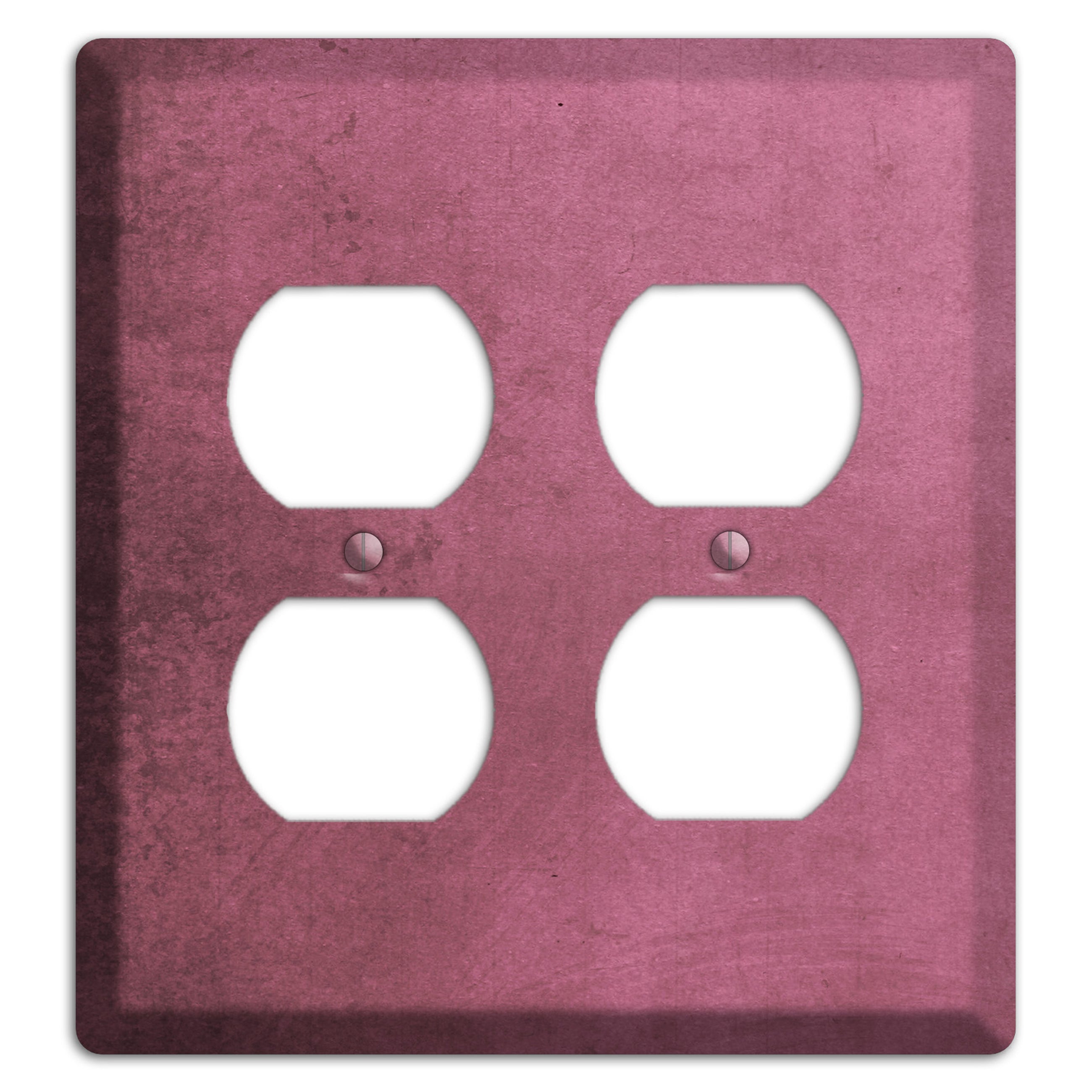 Coral Tree Vintage Grunge 2 Duplex Wallplate