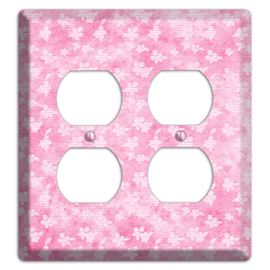 Cupid Pink Texture 2 Duplex Wallplate