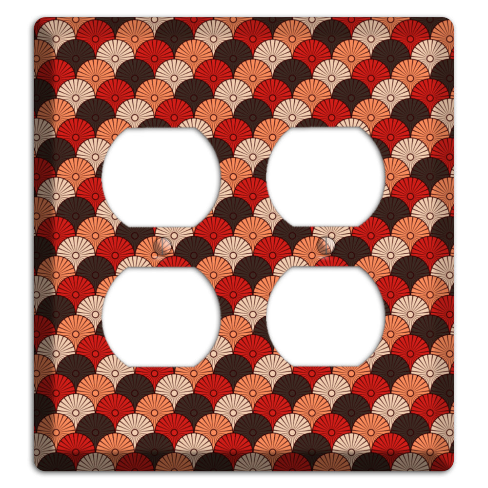 Asian Scallops 2 Duplex Wallplate