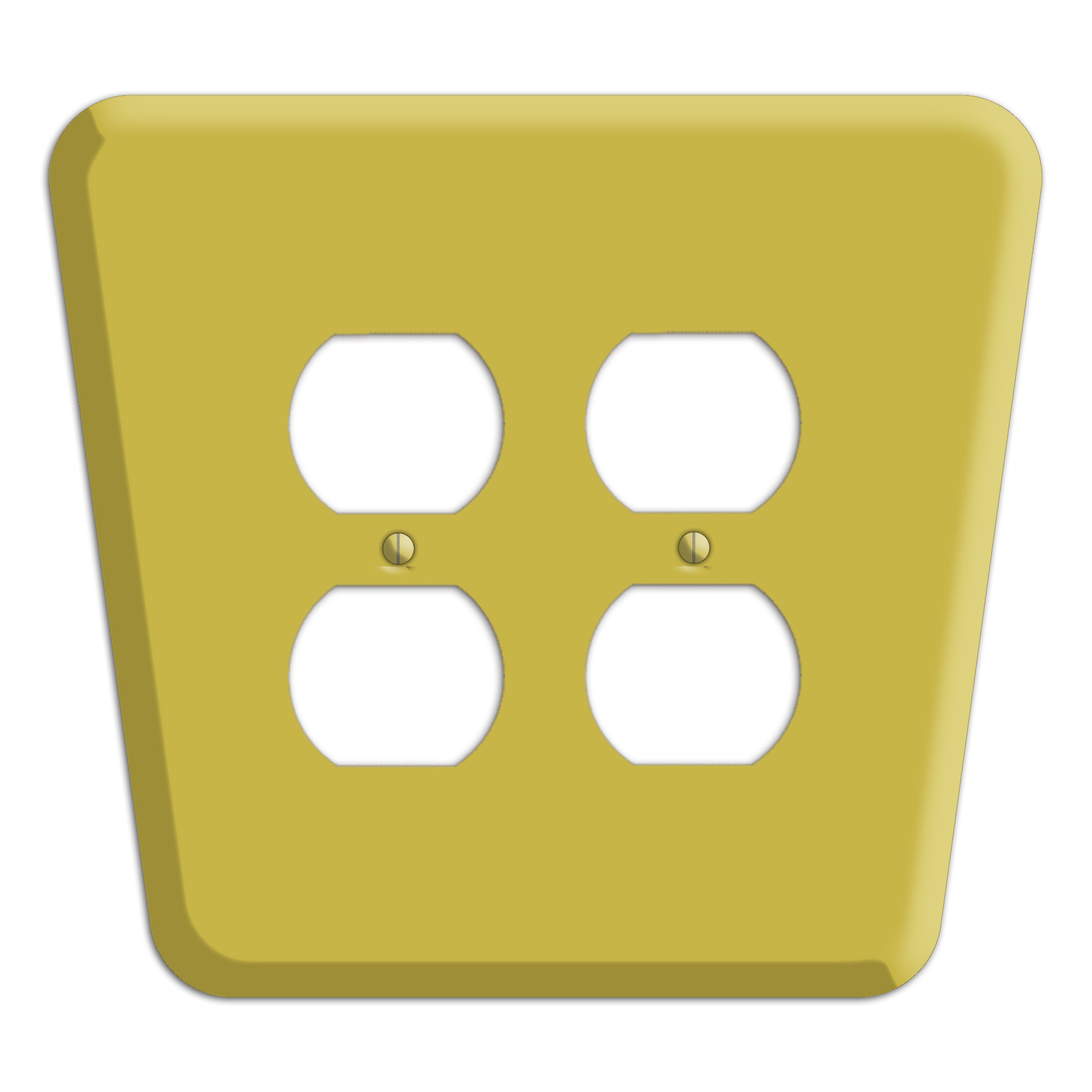 Sunflower Mid-Century 2 Duplex Wallplate